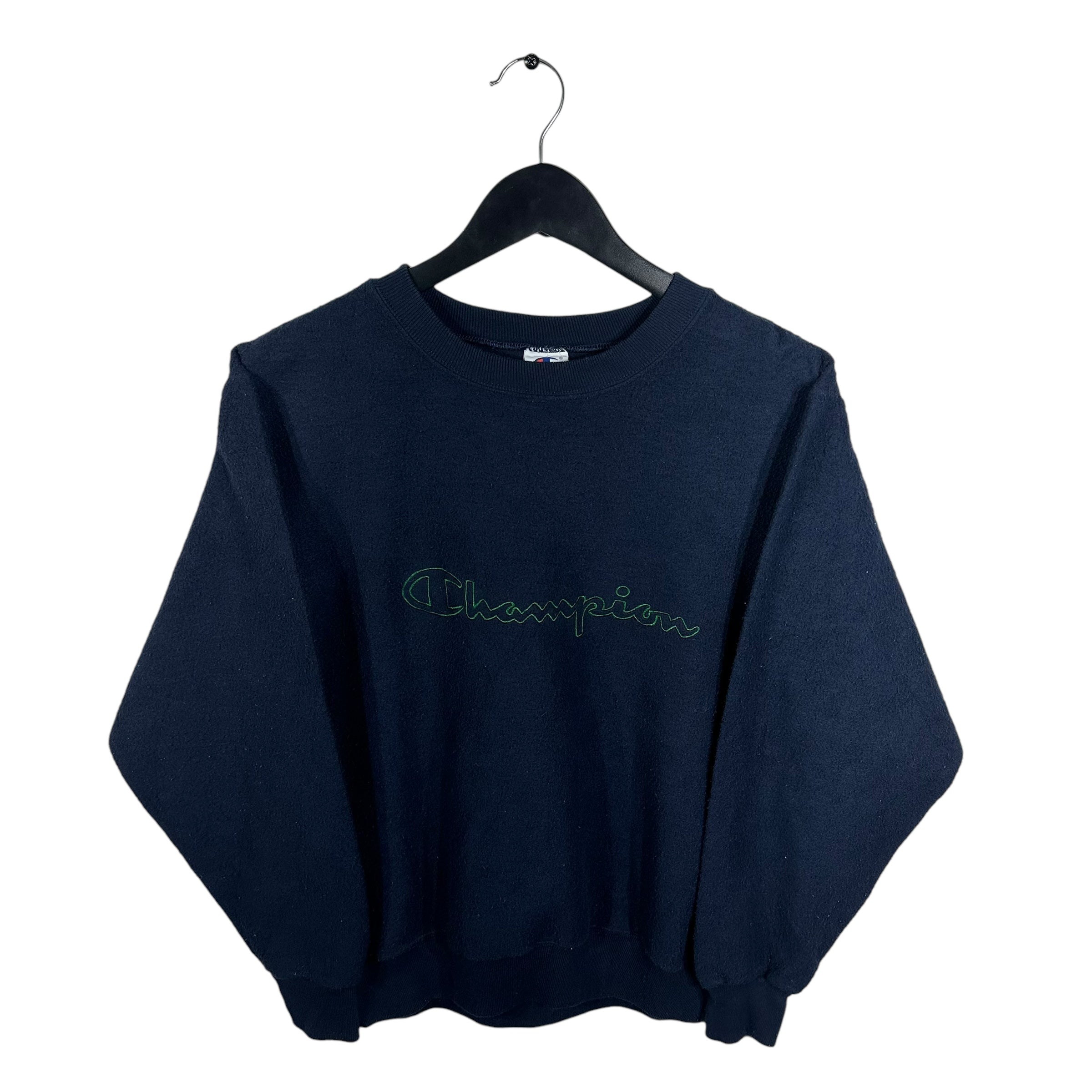 Vintage Champion Spellout Logo Crewneck