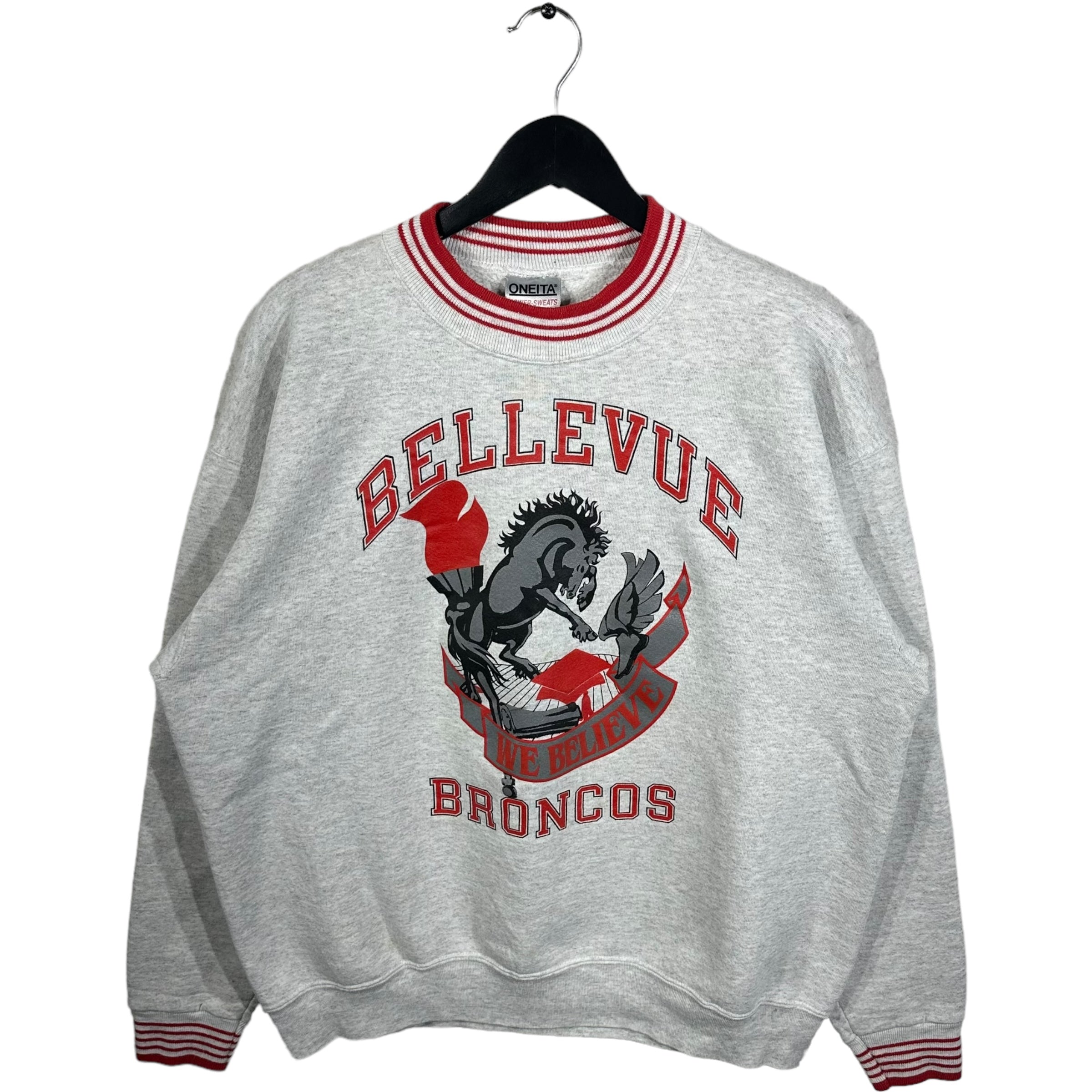 Vintage Bellevue Broncos Crewneck