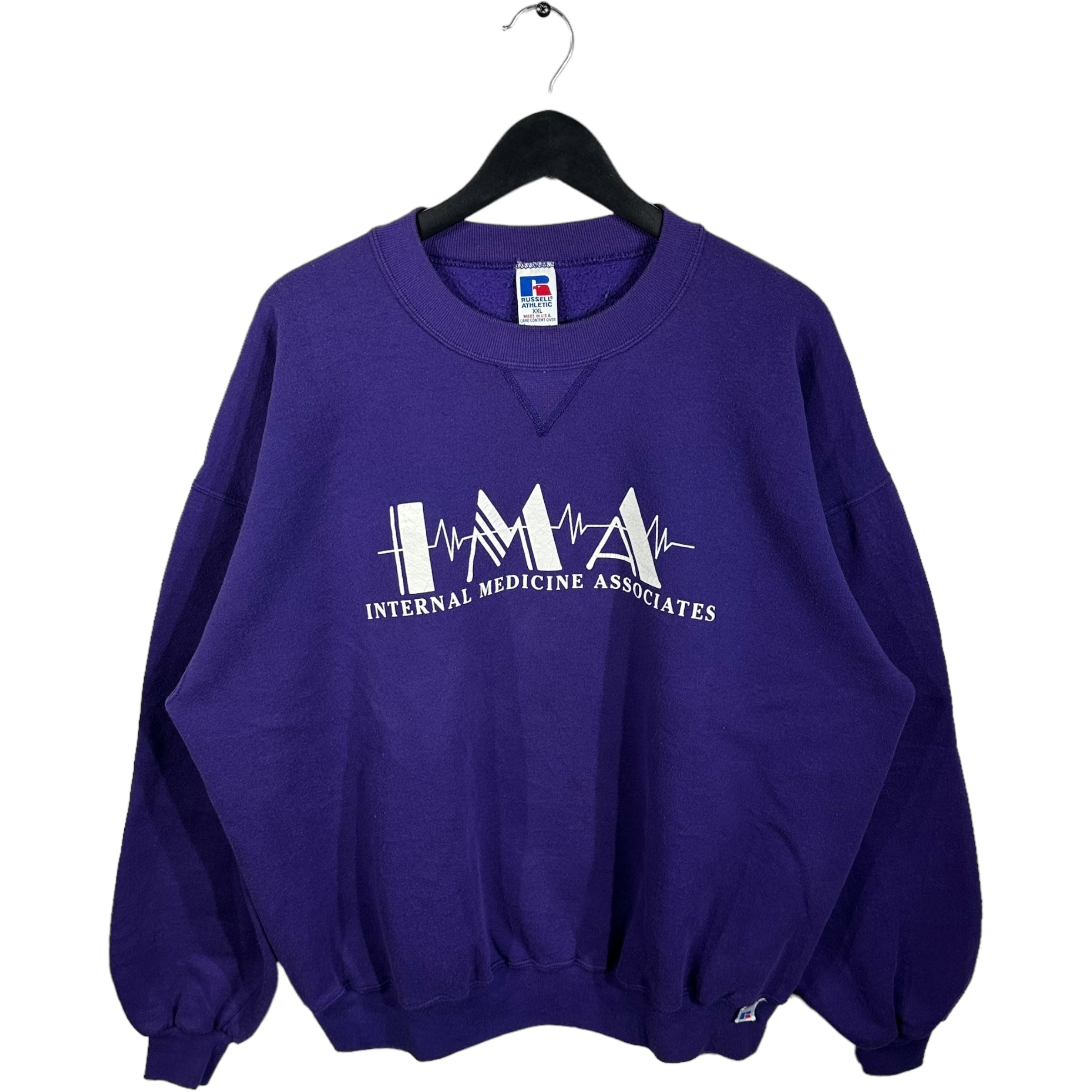 Vintage International Medicine Associates Russell Crewneck