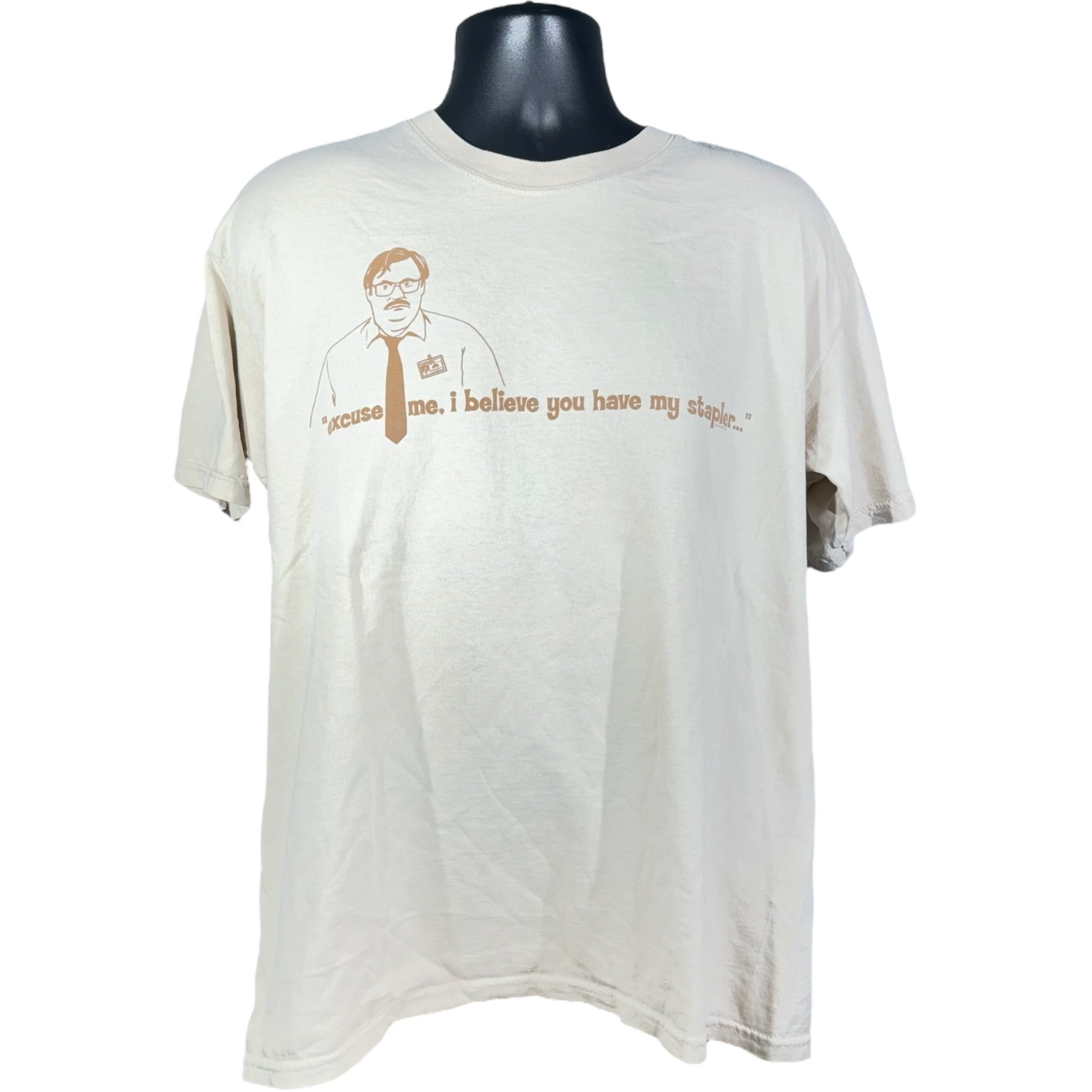 Vintage "Excuse me, I Believe You Have My Stapler…" Officespace Tee