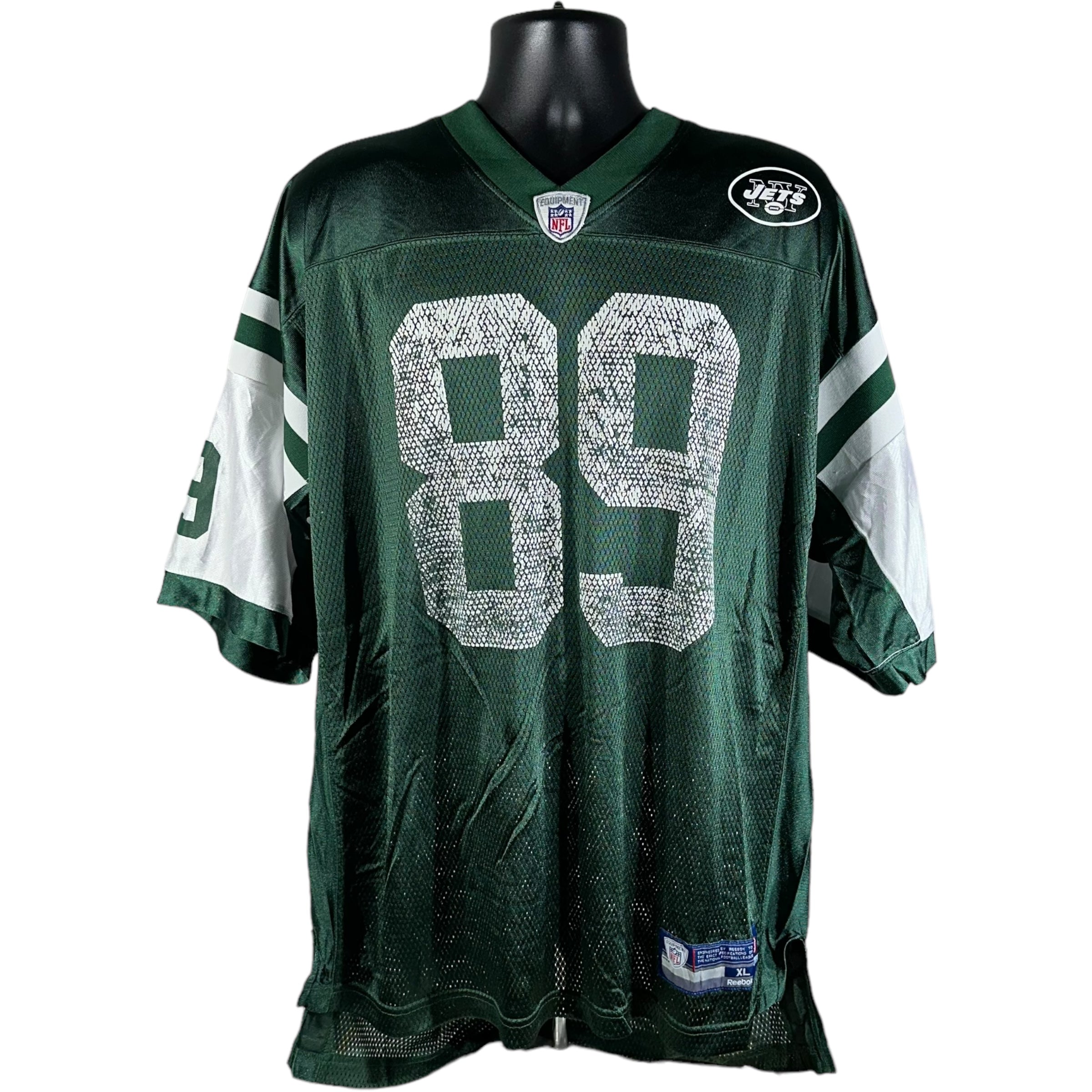 Vintage New York Jets Jerricho Cotchery #89 Reebok Jersey