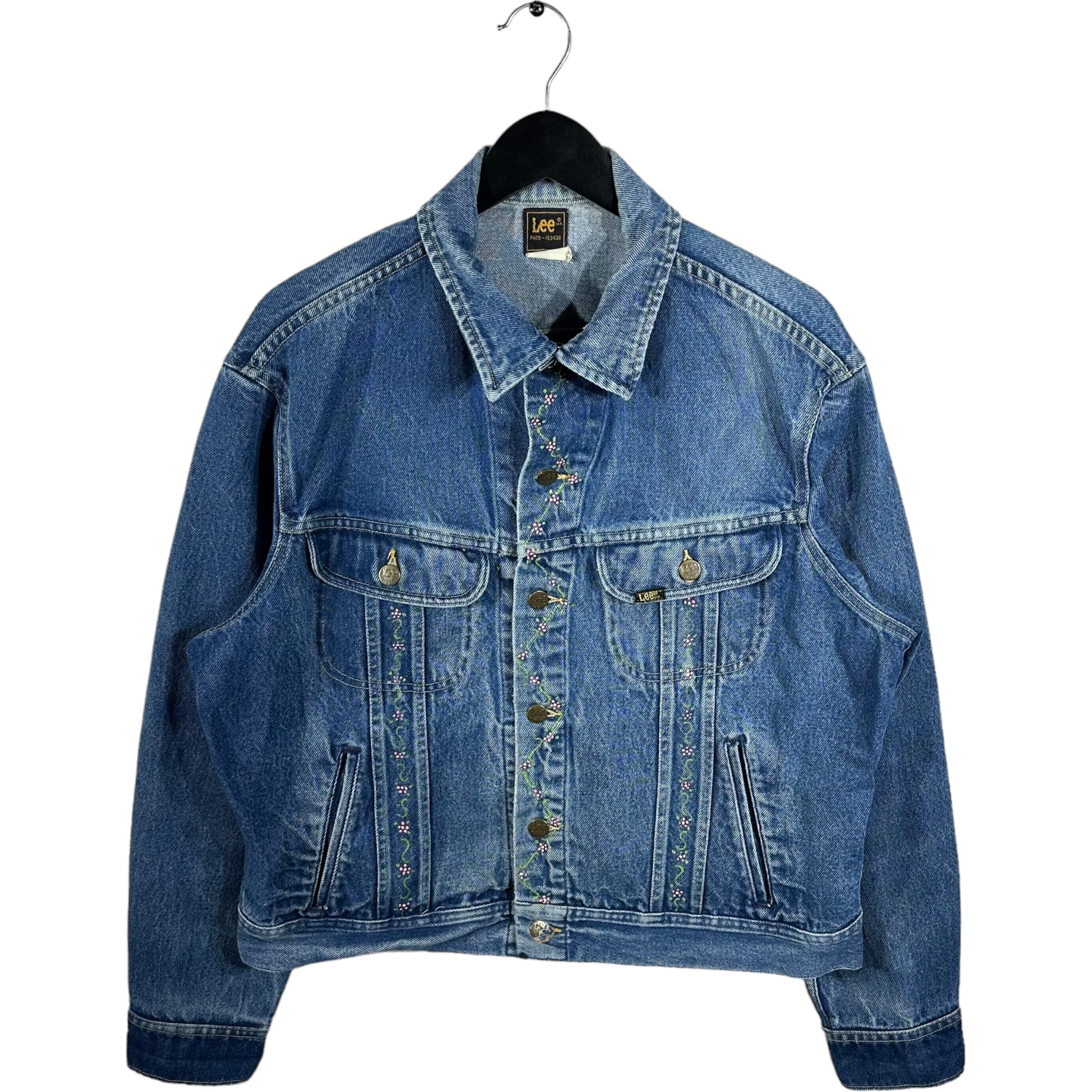 Vintage Lee Hand Painted Denim Jacket