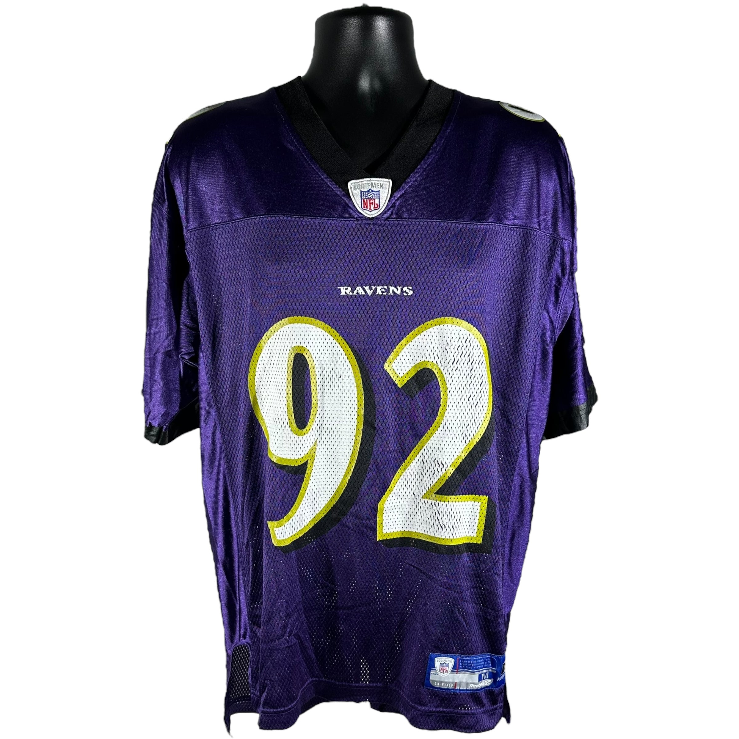 Vintage NFL Baltimore Ravens 92 NGATA Jersey