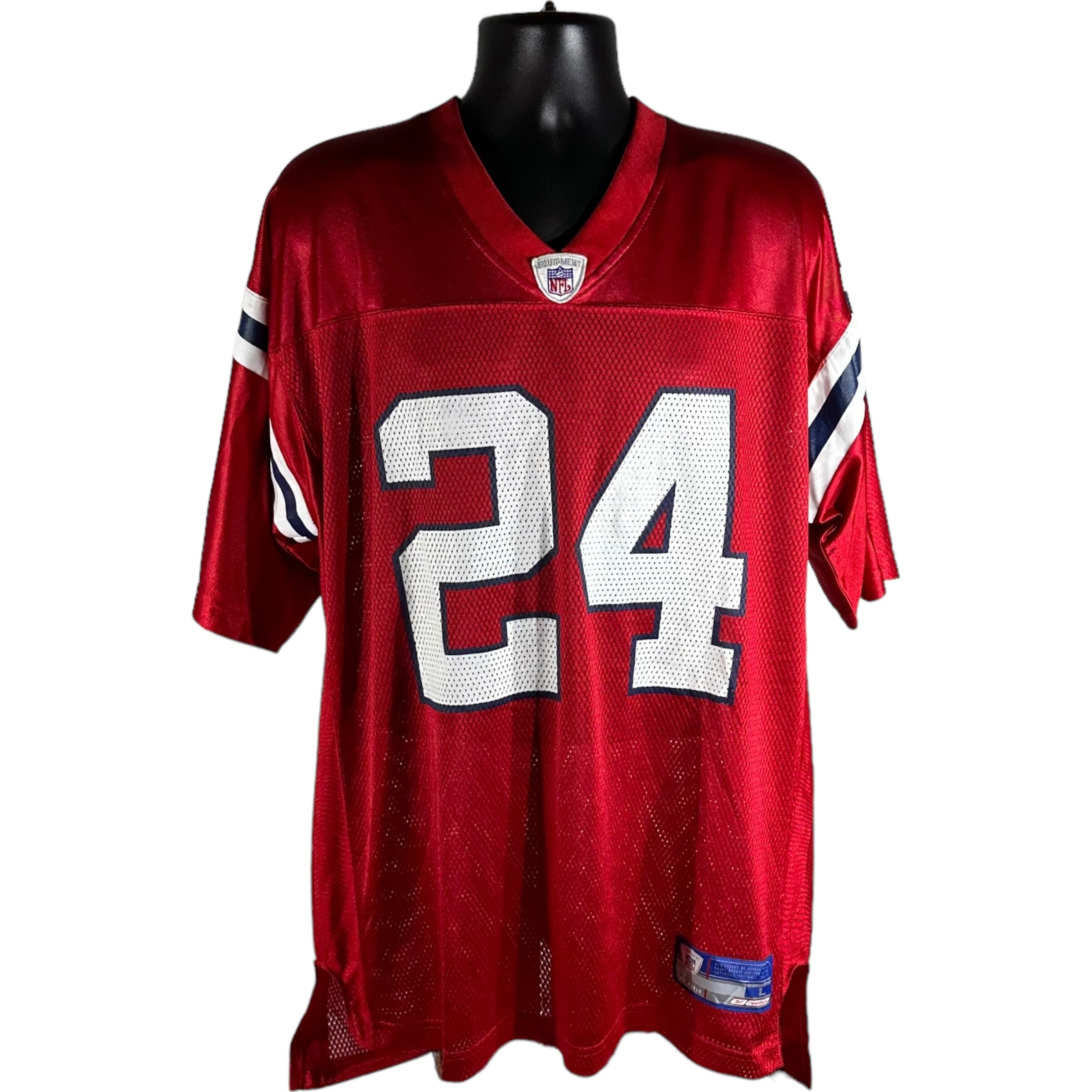 Vintage NFL New England Patriots #24 Law Jersey