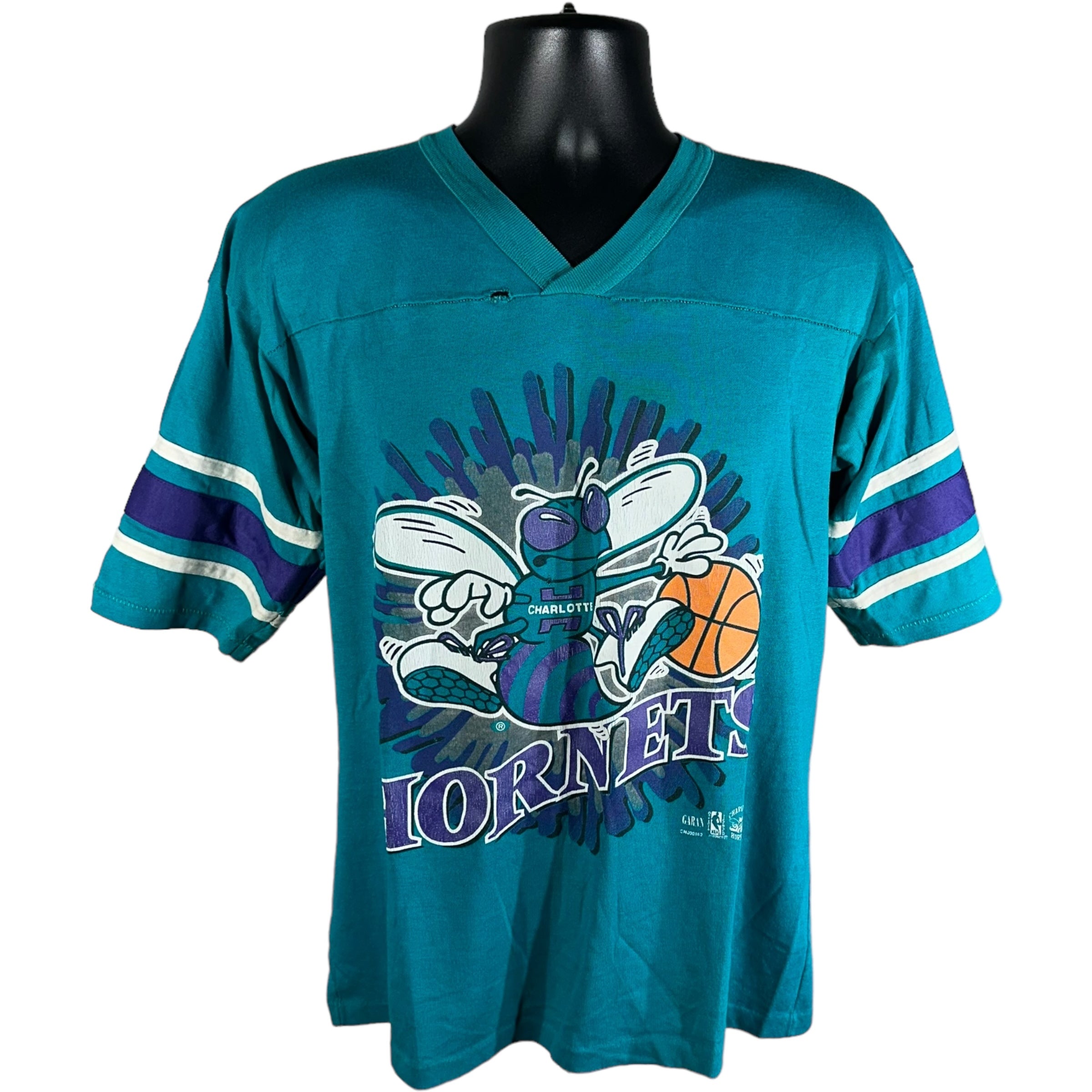 Vintage Charlotte Hornets Distressed Tee