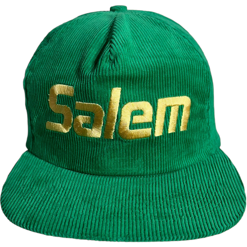 Vintage Salem Corduroy Snapback Hat