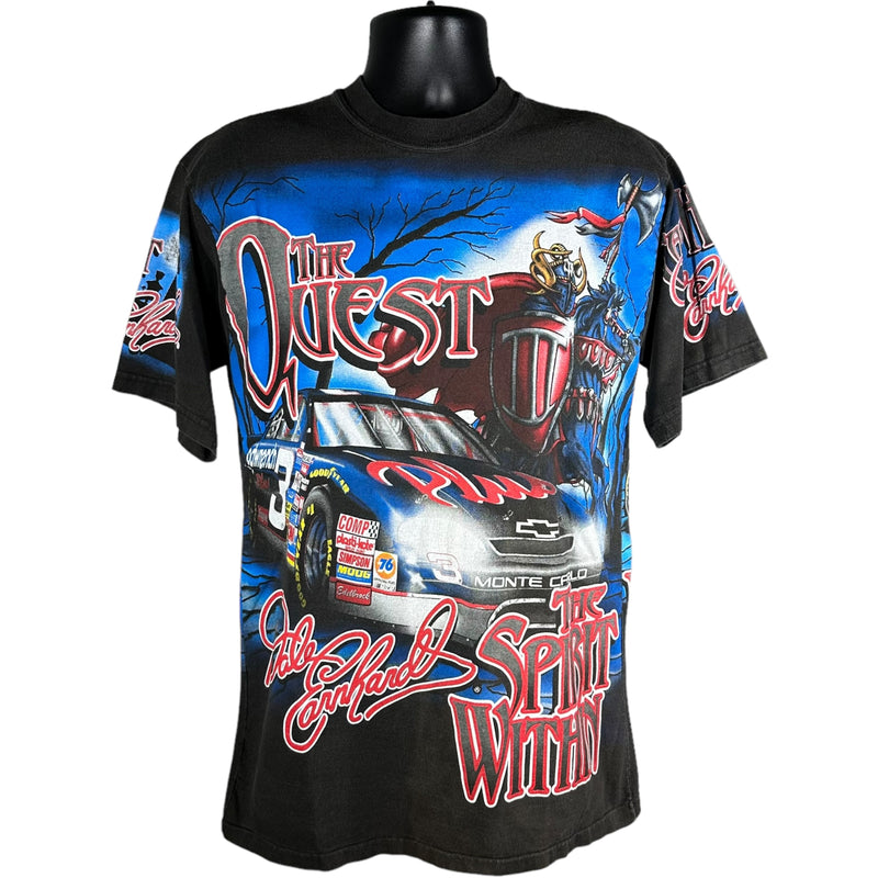 Vintage AOP "The Quest And The Spirit Within" Dale Earnhardt Racing Tee