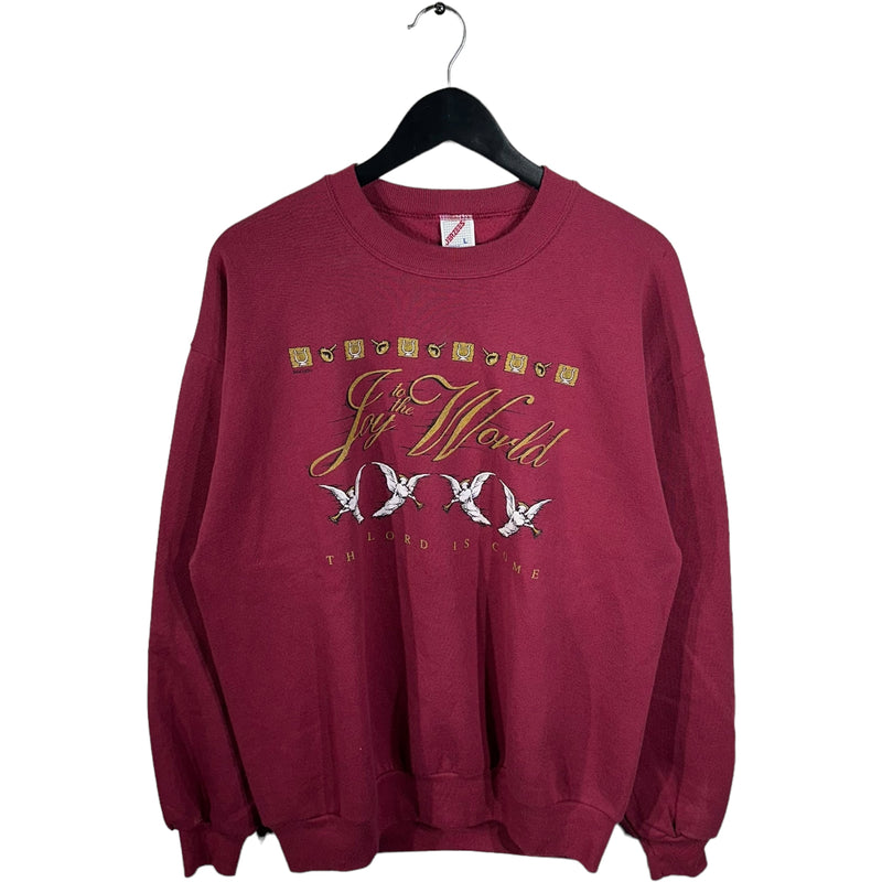 Vintage Joy To The World Crewneck