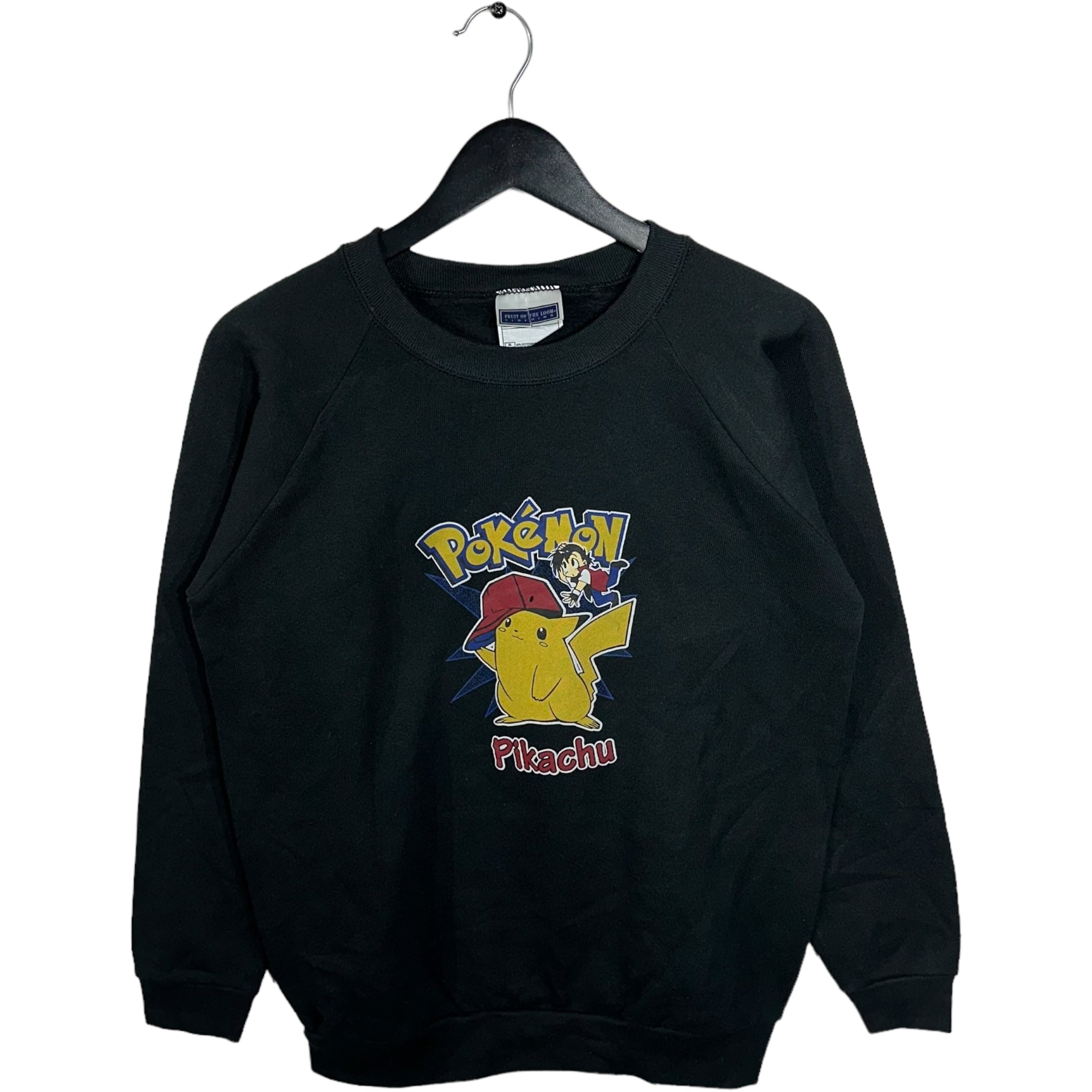 Vintage Bootleg Pokemon Pikachu Youth Crewneck