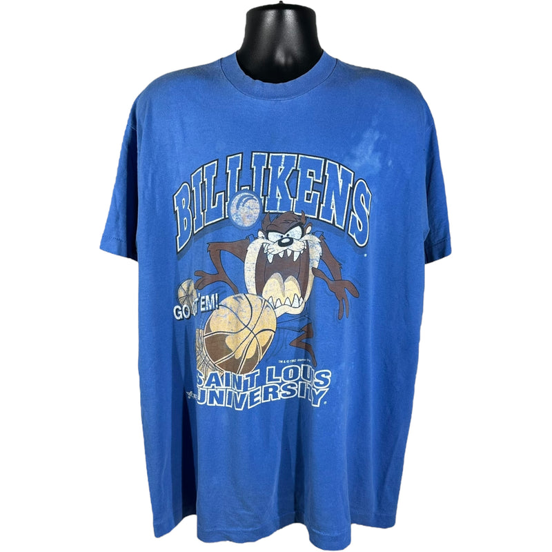 Vintage Taz St. Louis University Bilikens Tee 1993