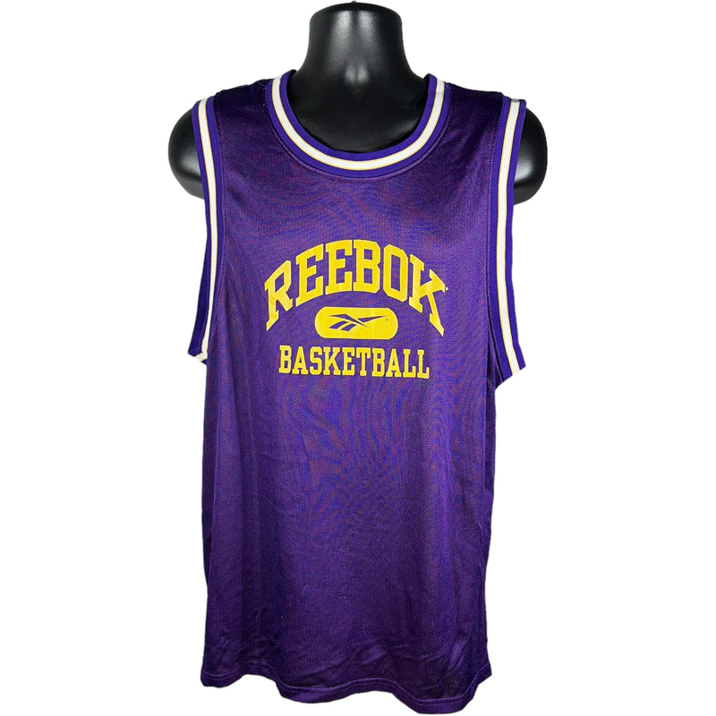 Vintage Reebok Basketball Warm Up Jersey