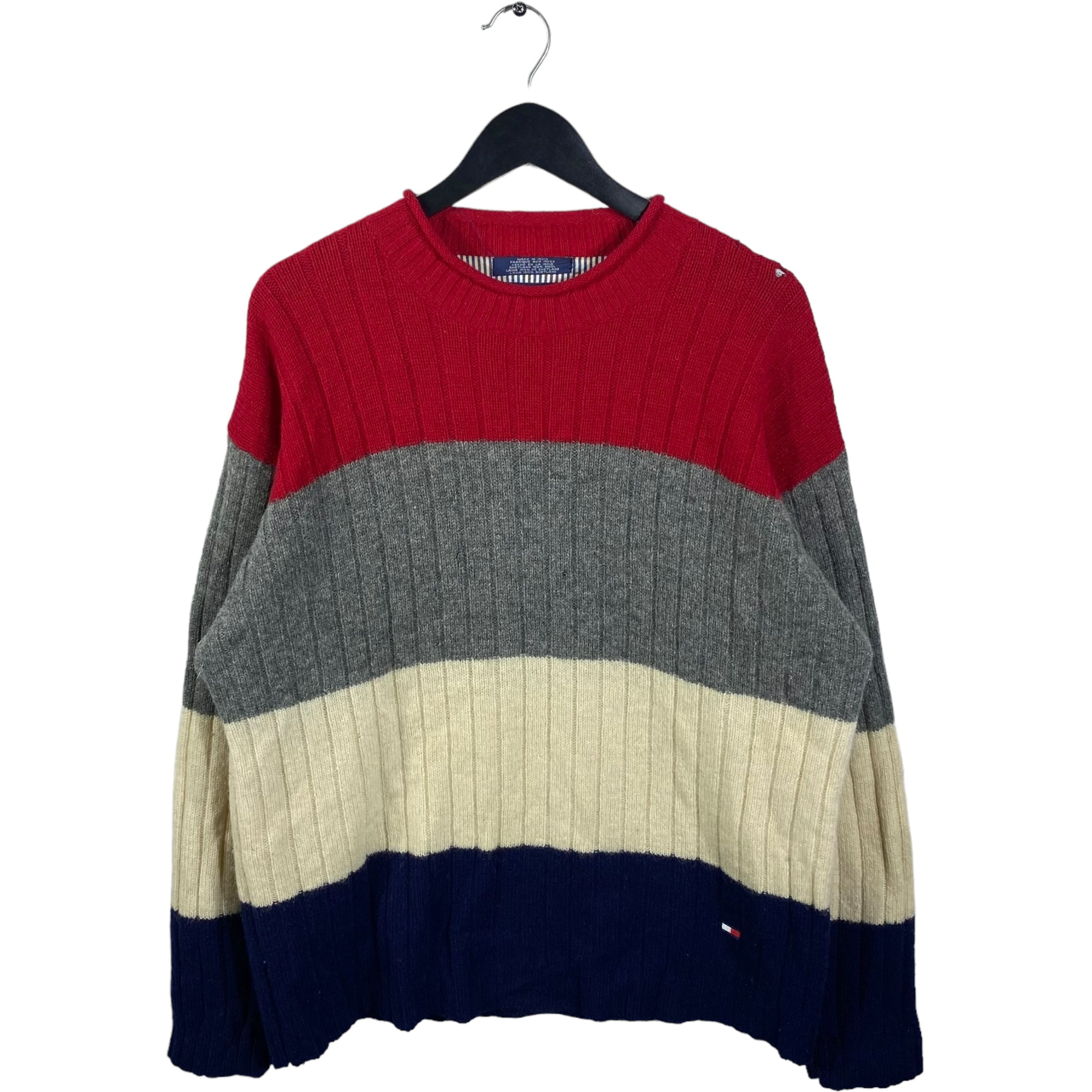 Mens vintage Tommy Hilfiger shops Sweater