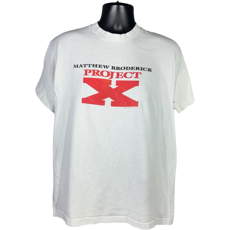 Vintage Project X Matthew Broderick Tee