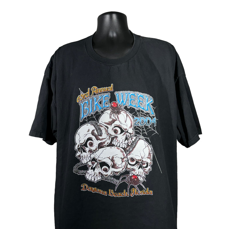 Vintage 63rd Bike Week Skull Tee