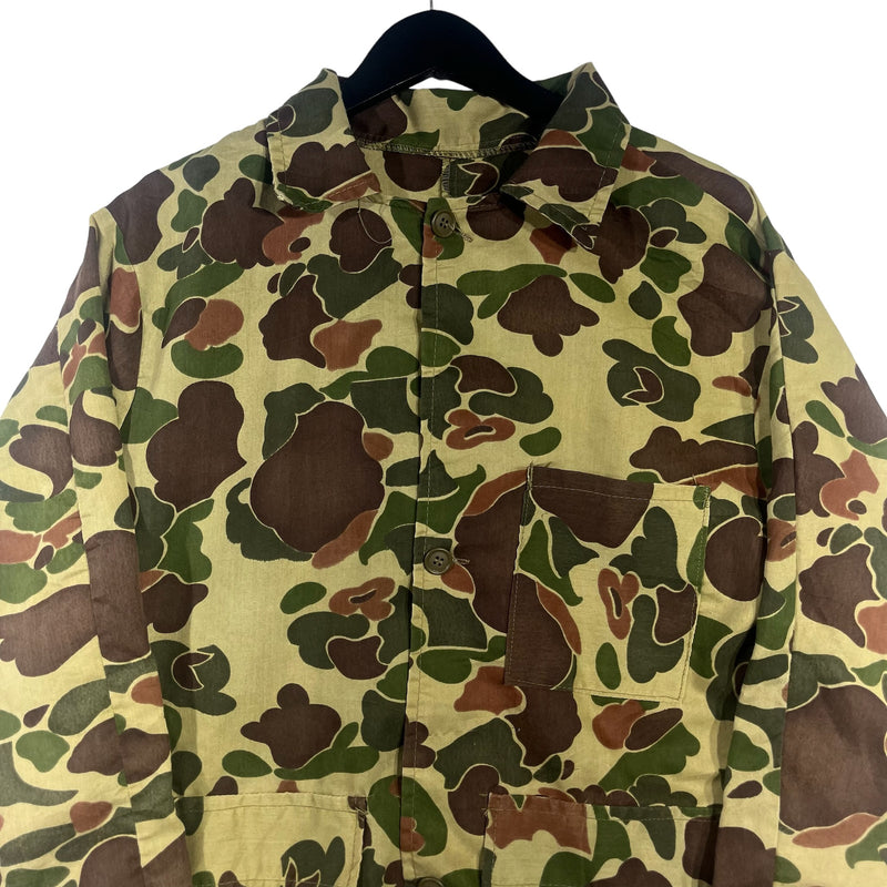 Vintage Duck Camo Button Up