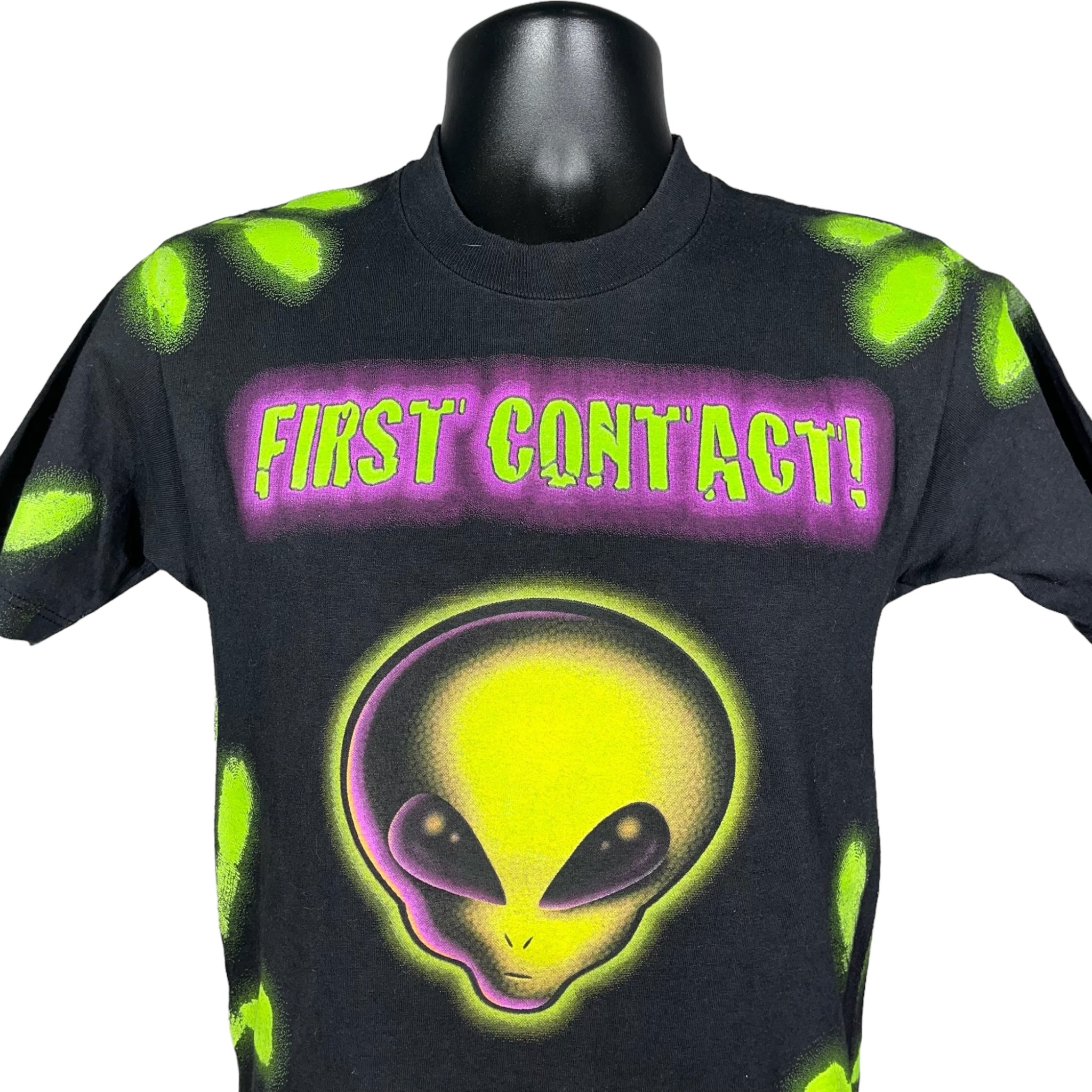 Vintage Aliens "First Contact!" Youth Tee 1997