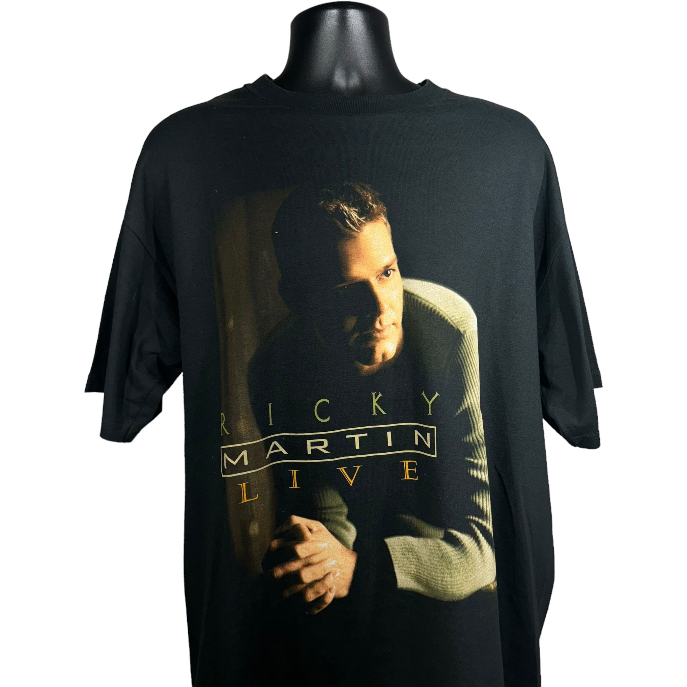 Vintage Ricky Martin Live "Livin La Vida Loca Tour" Tee 2000