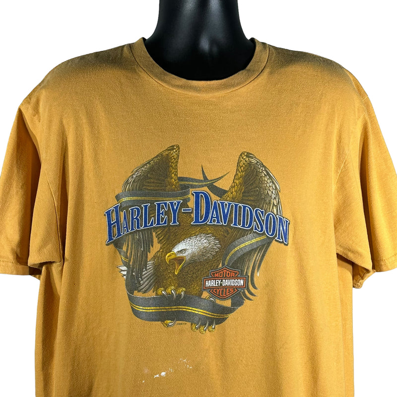 Vintage Harley Davidson California Bald Eagle Tee