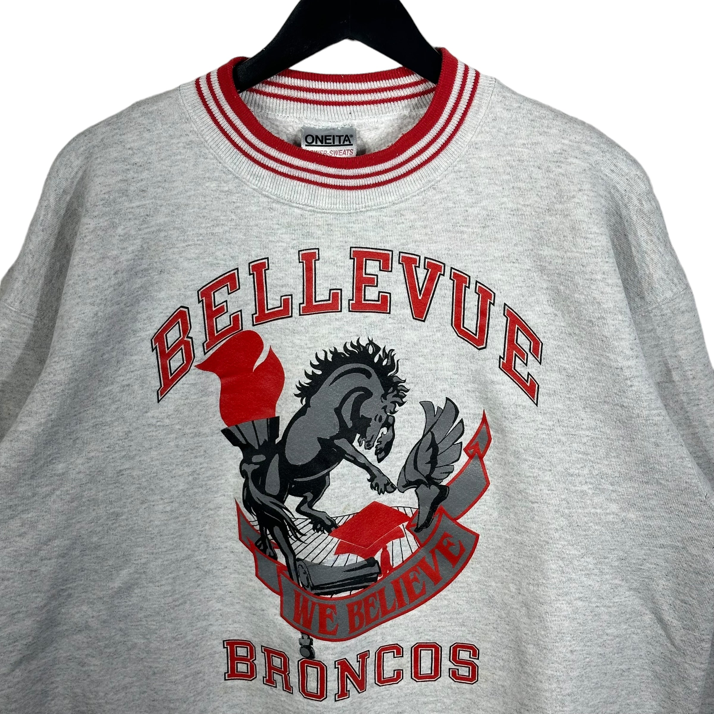 Vintage Bellevue Broncos Crewneck