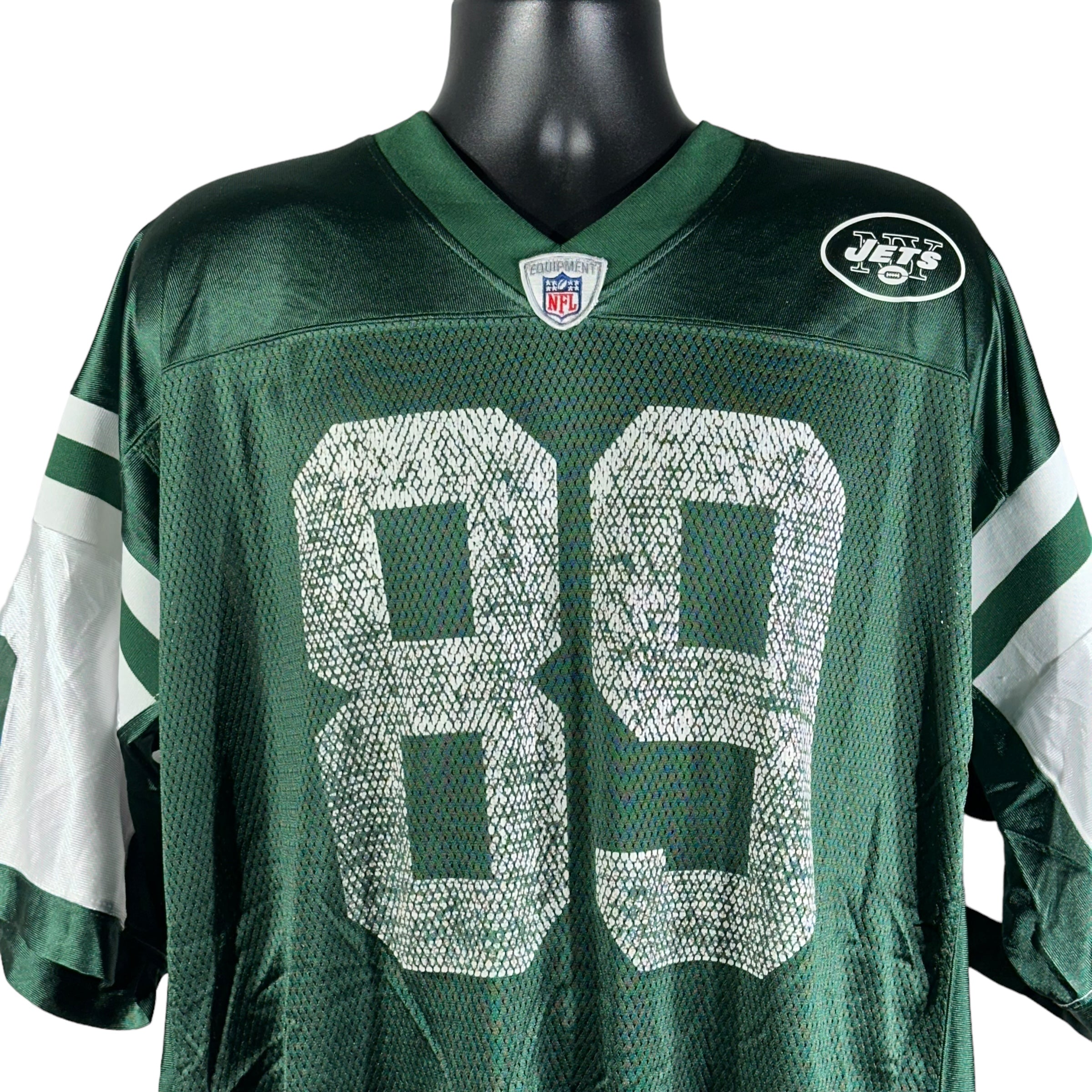 Vintage New York Jets Jerricho Cotchery #89 Reebok Jersey