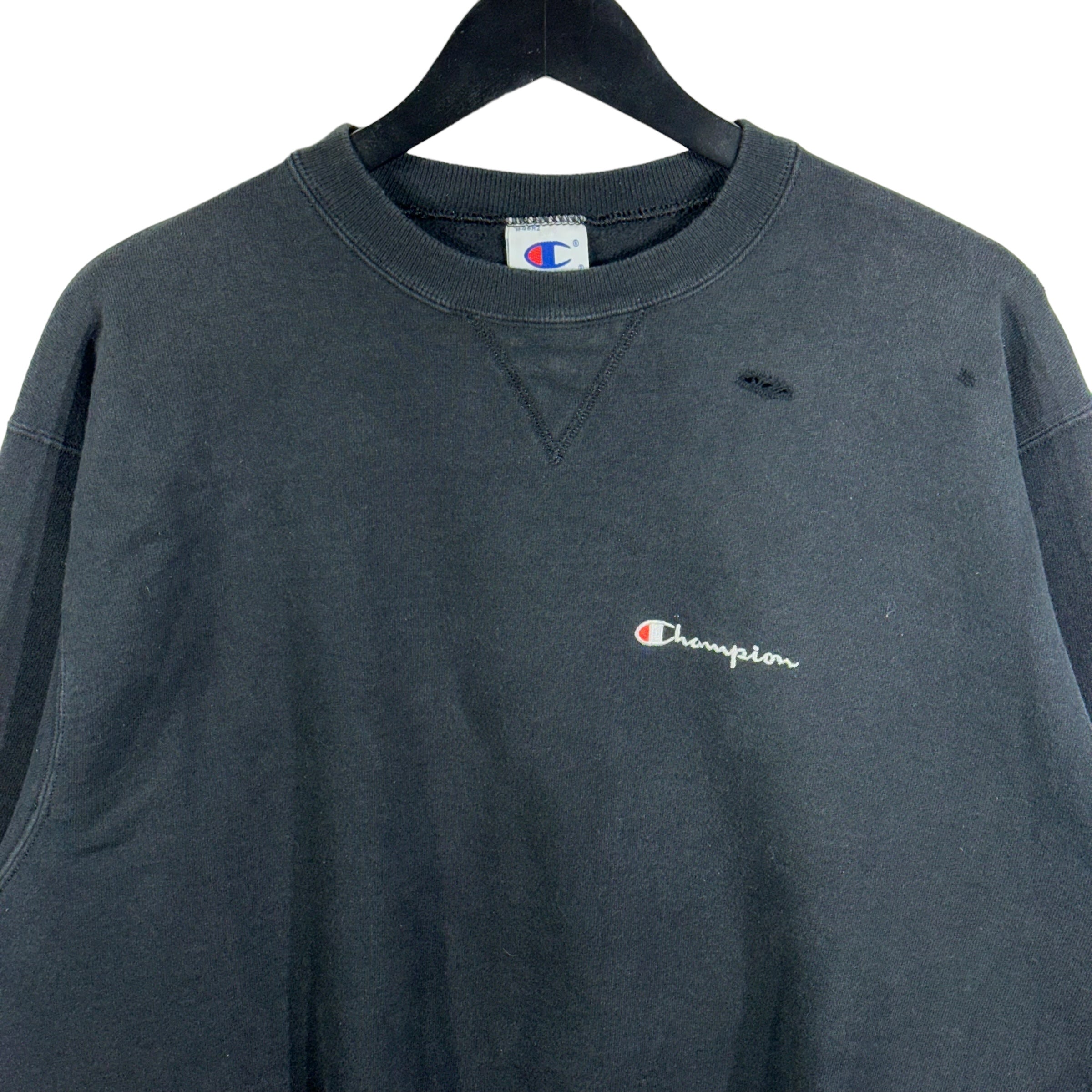 Vintage Champion Distressed Crewneck