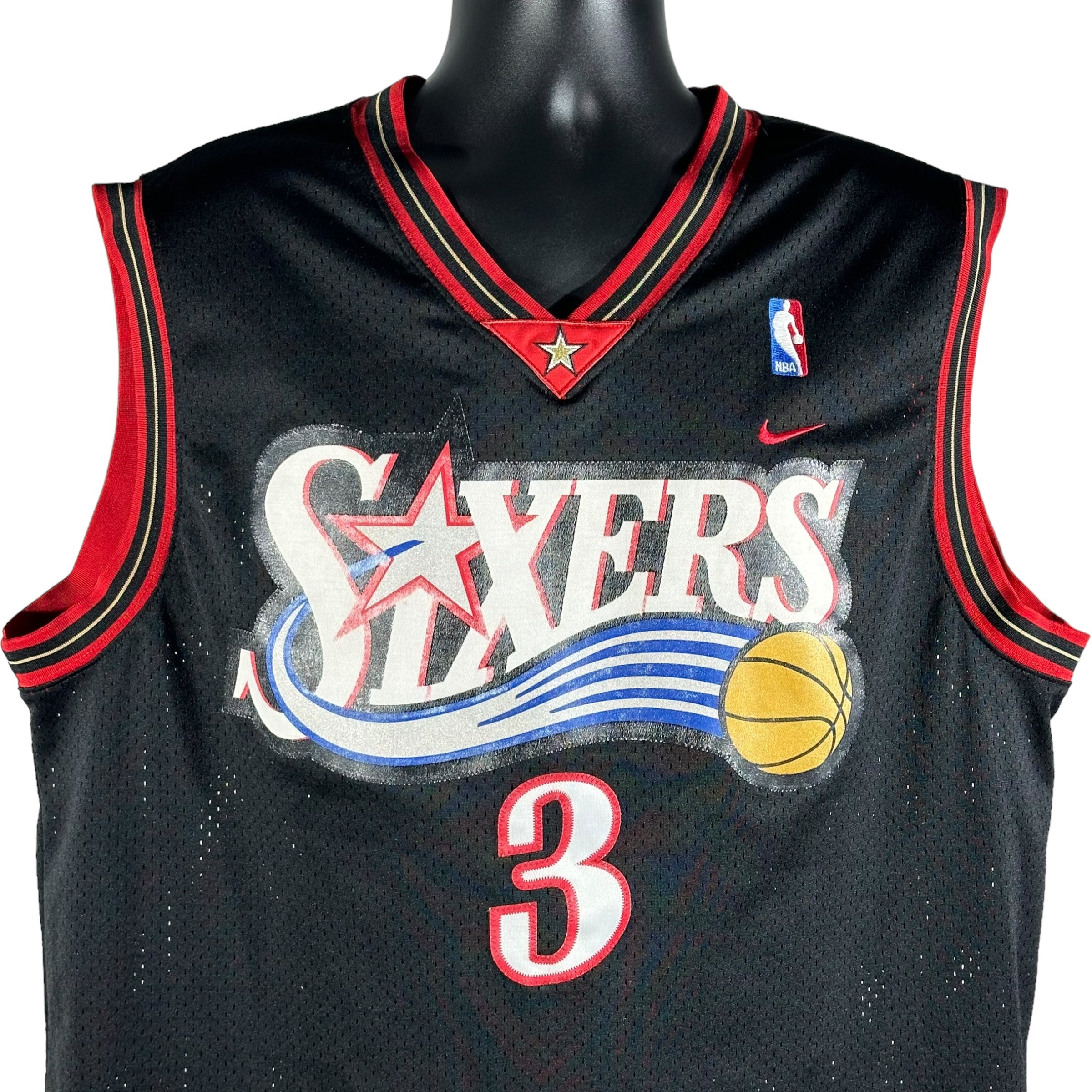 Vintage NBA Philadephia Sixers #3 Iverson Jersey