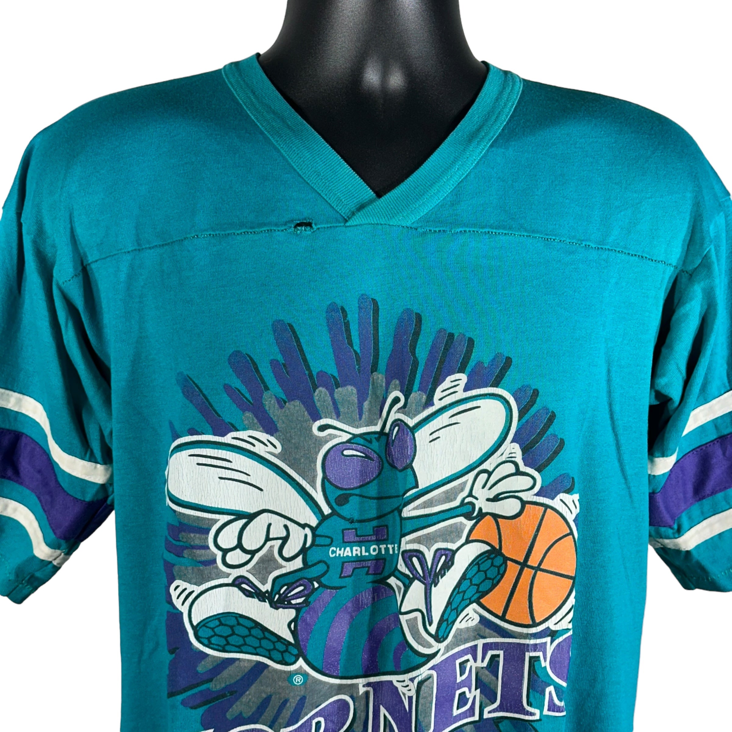 Vintage Charlotte Hornets Distressed Tee