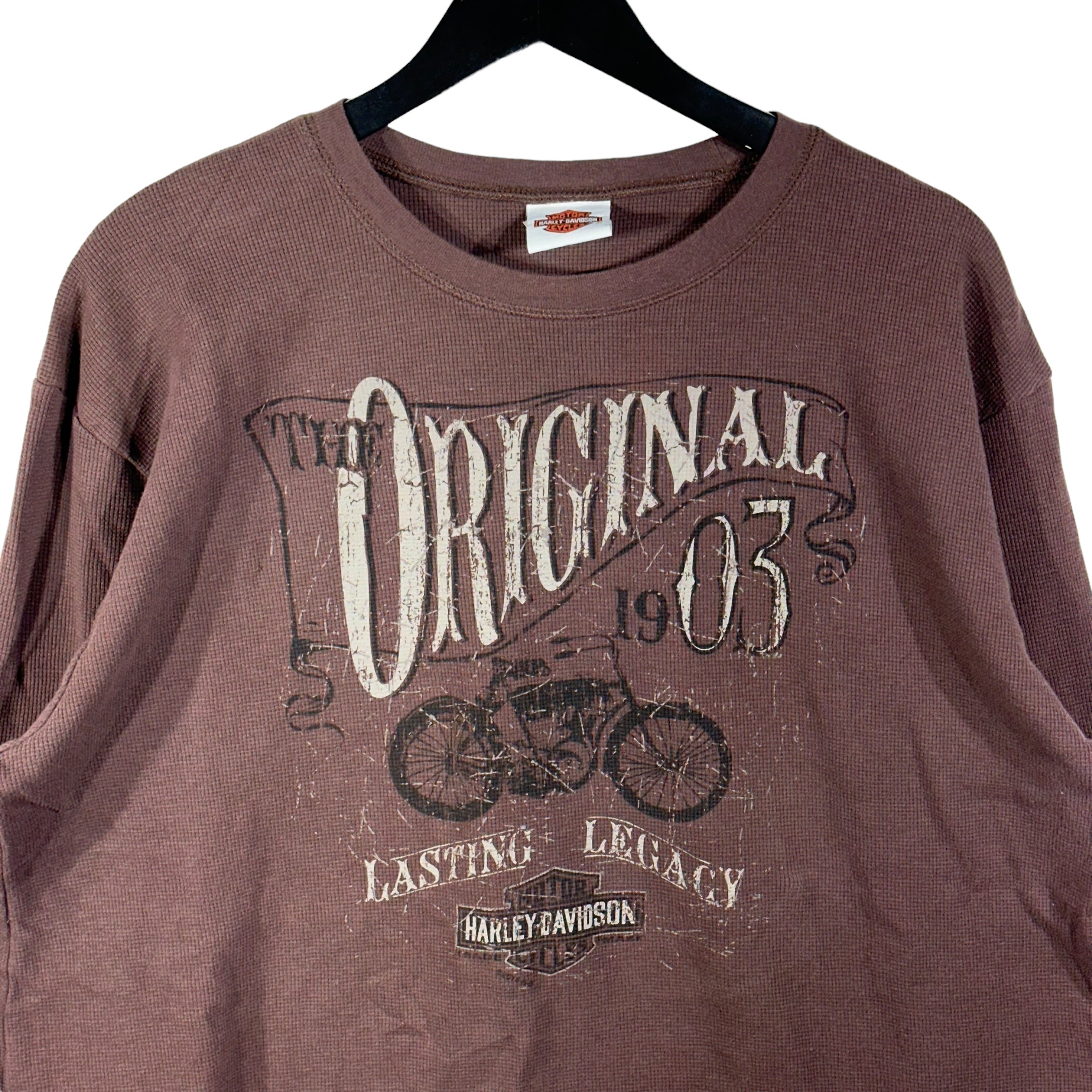 Vintage Harley Davidson"Lasting Legacy" Long Sleeve Tee