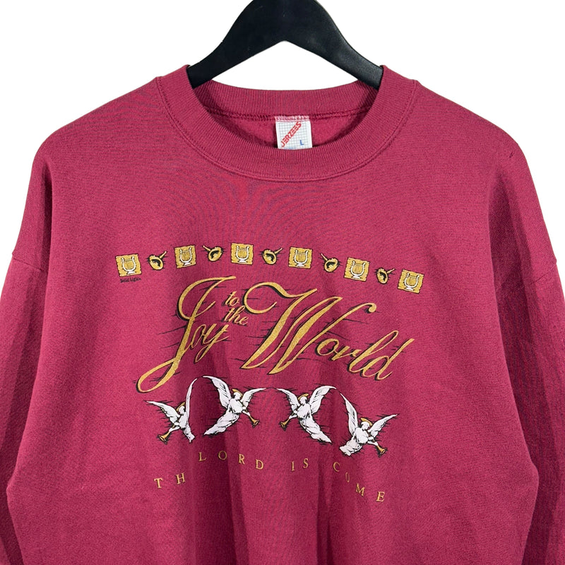 Vintage Joy To The World Crewneck