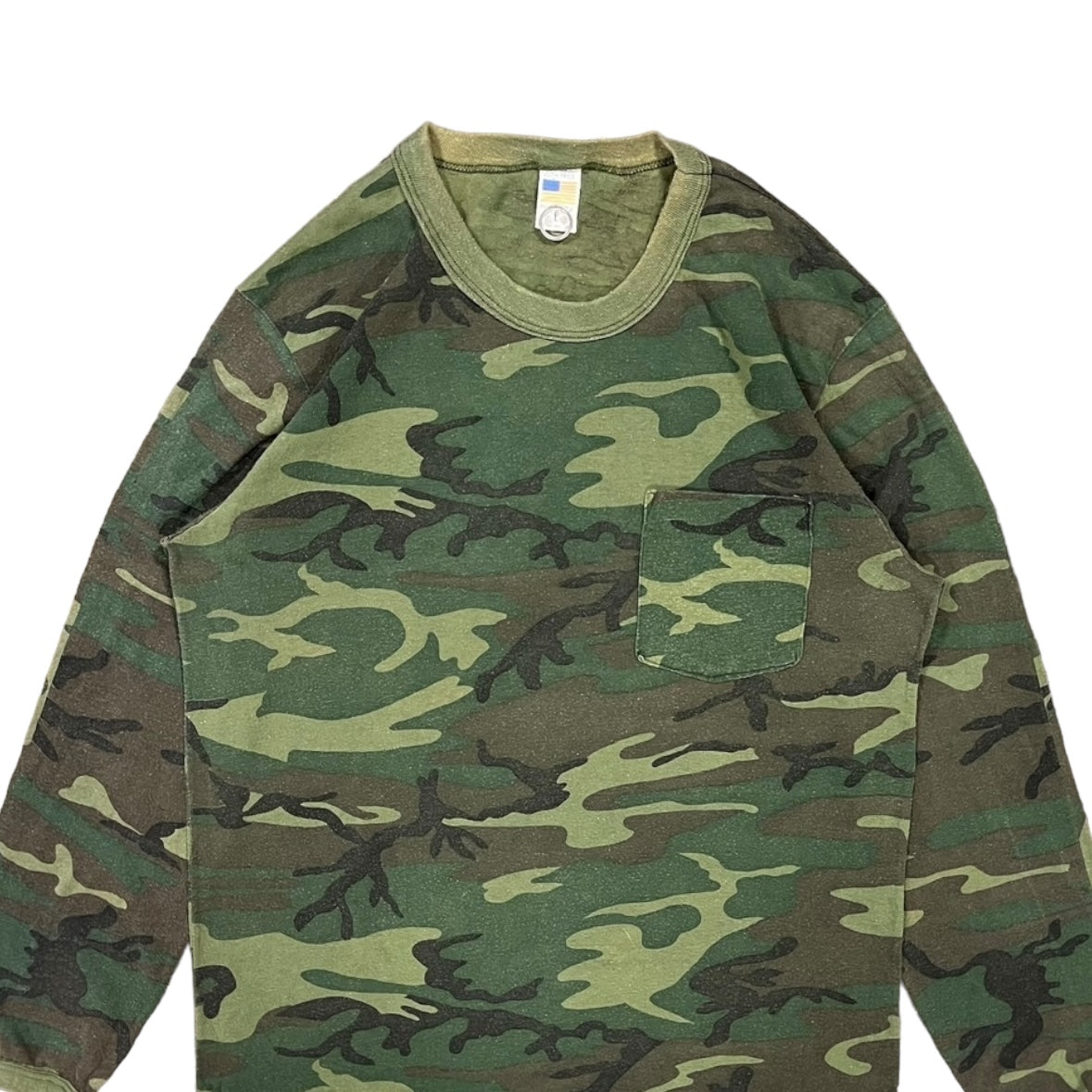 Vintage Camo Pocket Long Sleeve 90s