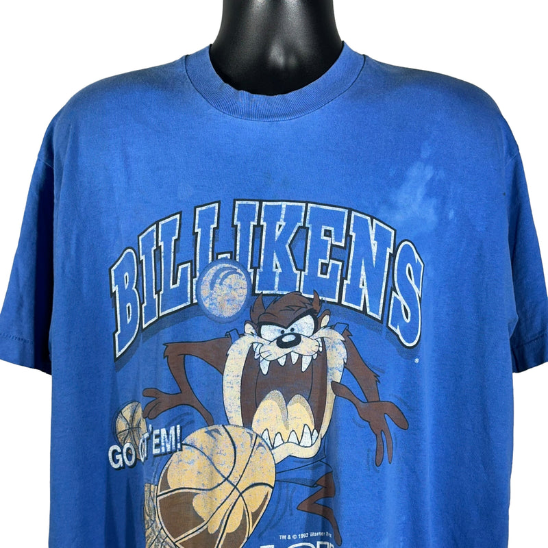 Vintage Taz St. Louis University Bilikens Tee 1993