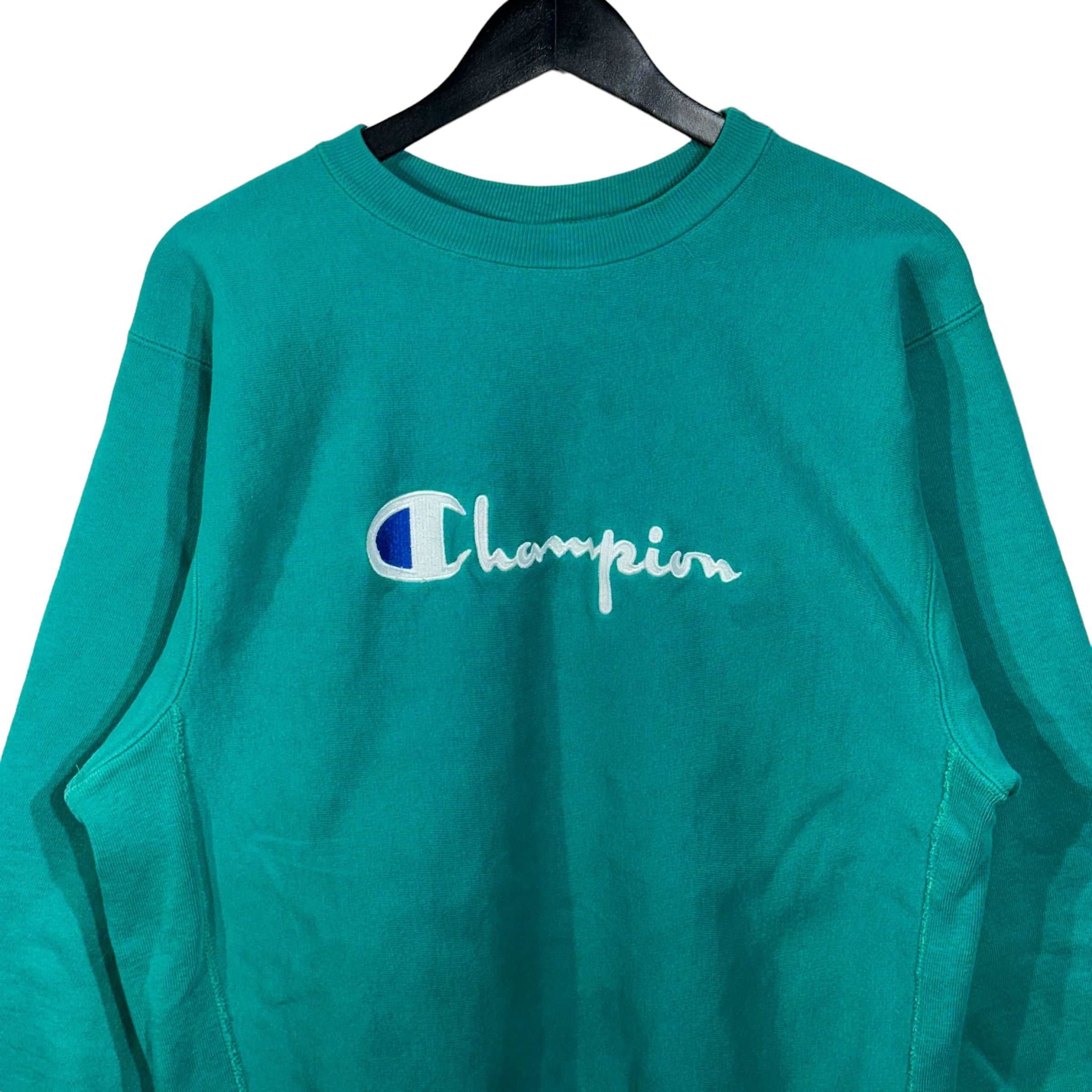 Vintage Champions Reverse Weave Logo Crewneck