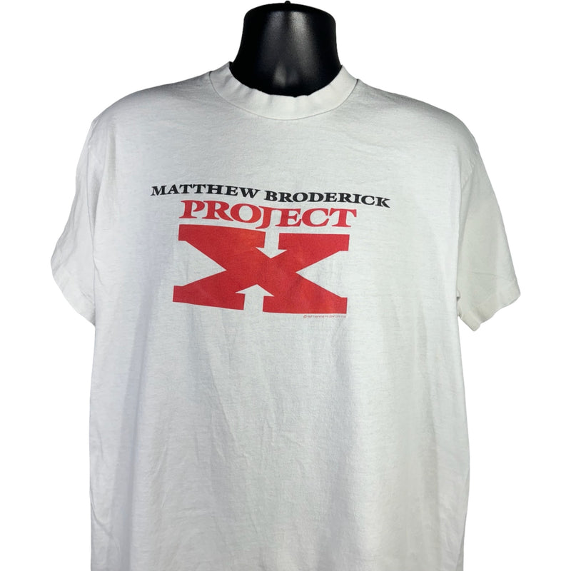 Vintage Project X Matthew Broderick Tee