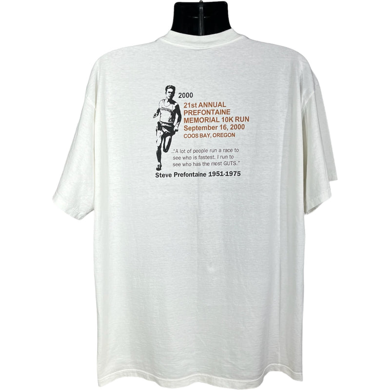 Vintage Nike "PME 21st Annual Memorial 10K Run" Tee