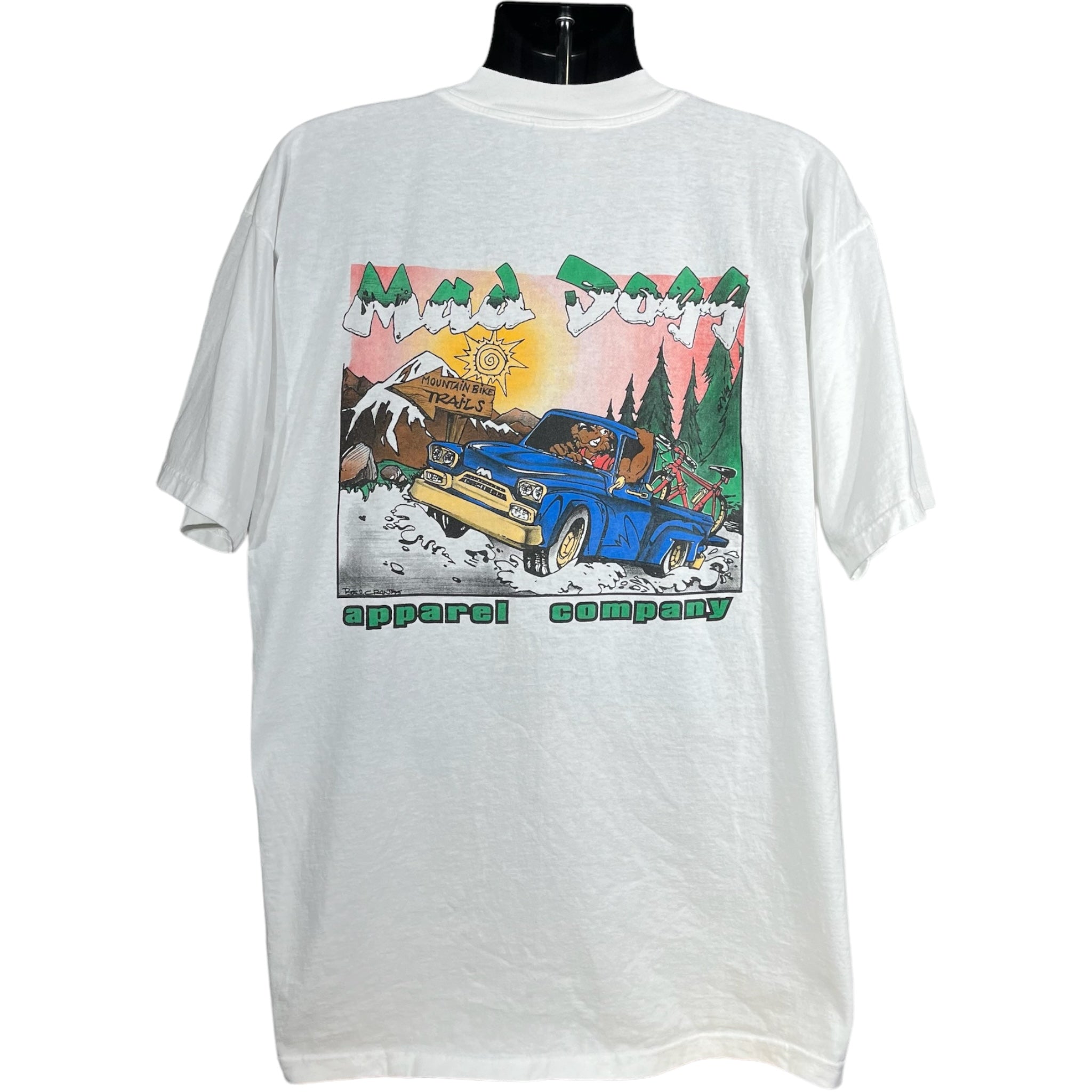 Vintage Mad Dogg Extreme Apparel Mountain Biking Tee