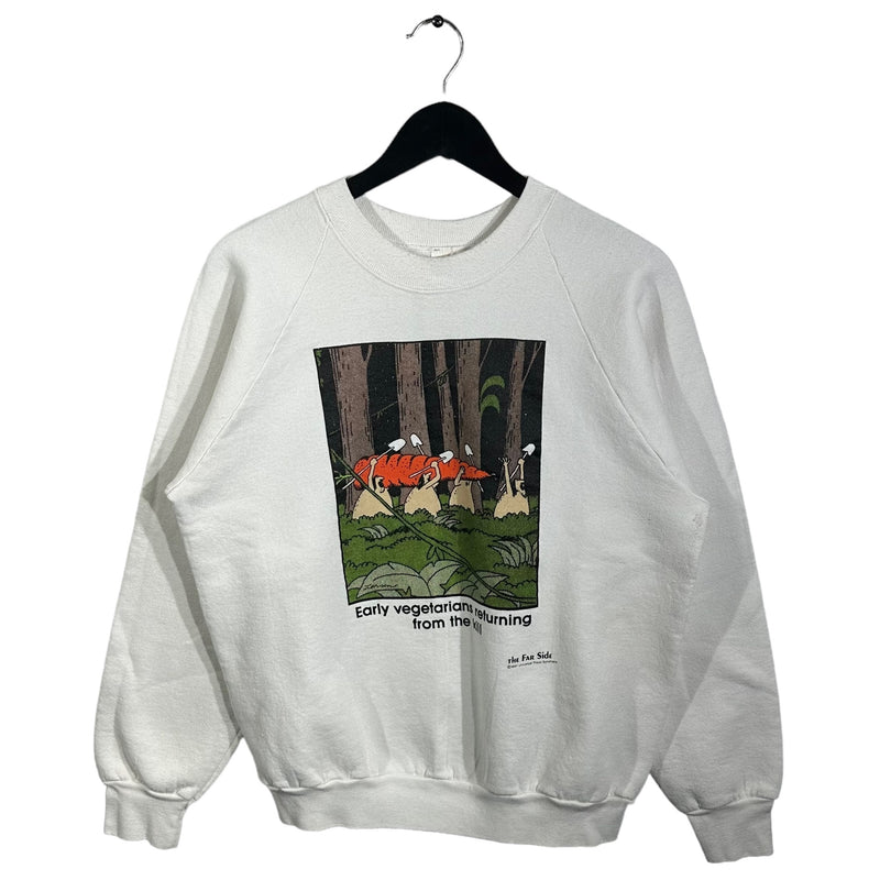 Vintage Funny Vegetarians Crewneck