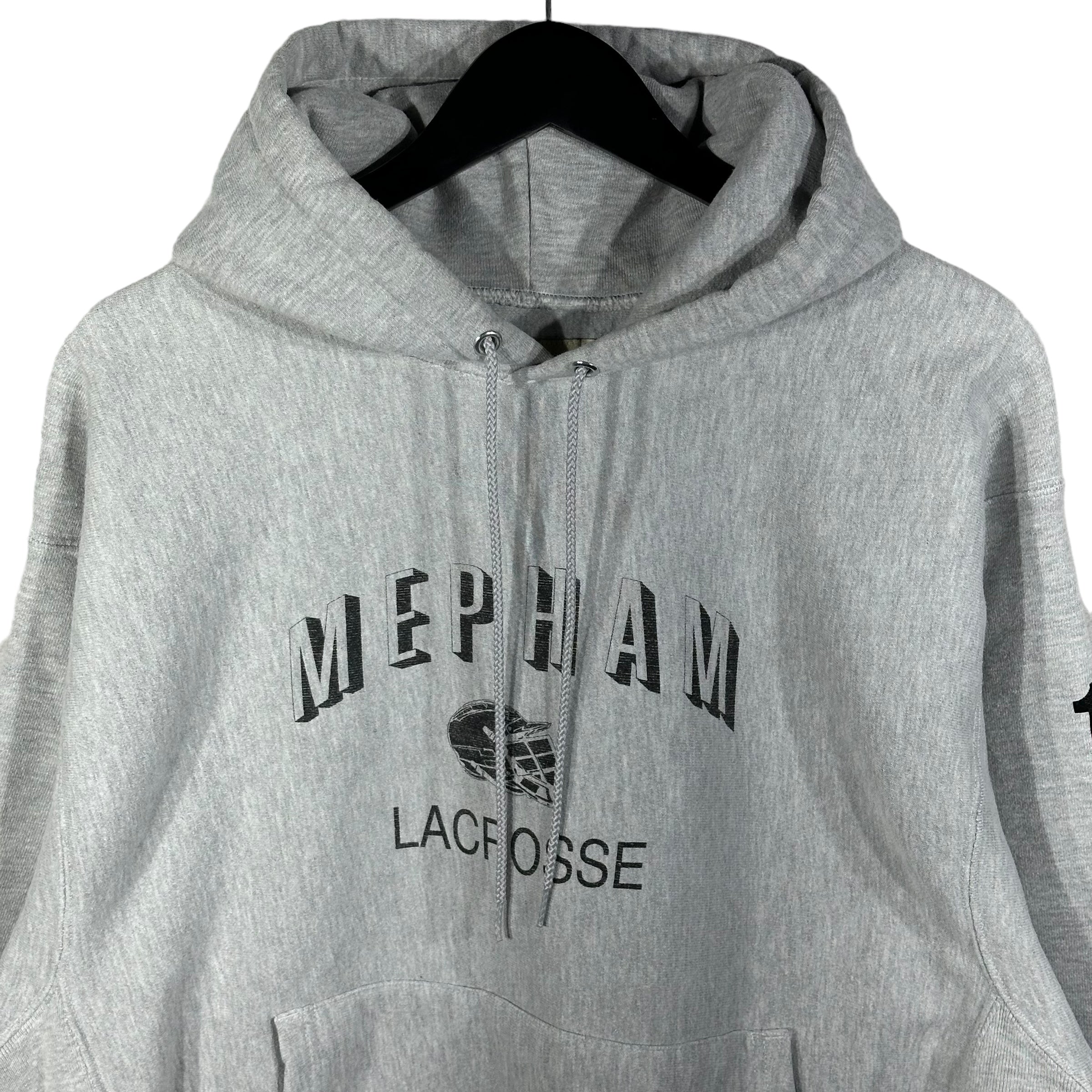 Vintage Champion Reverse Weave "Mempham Lacrosse" Hoodie