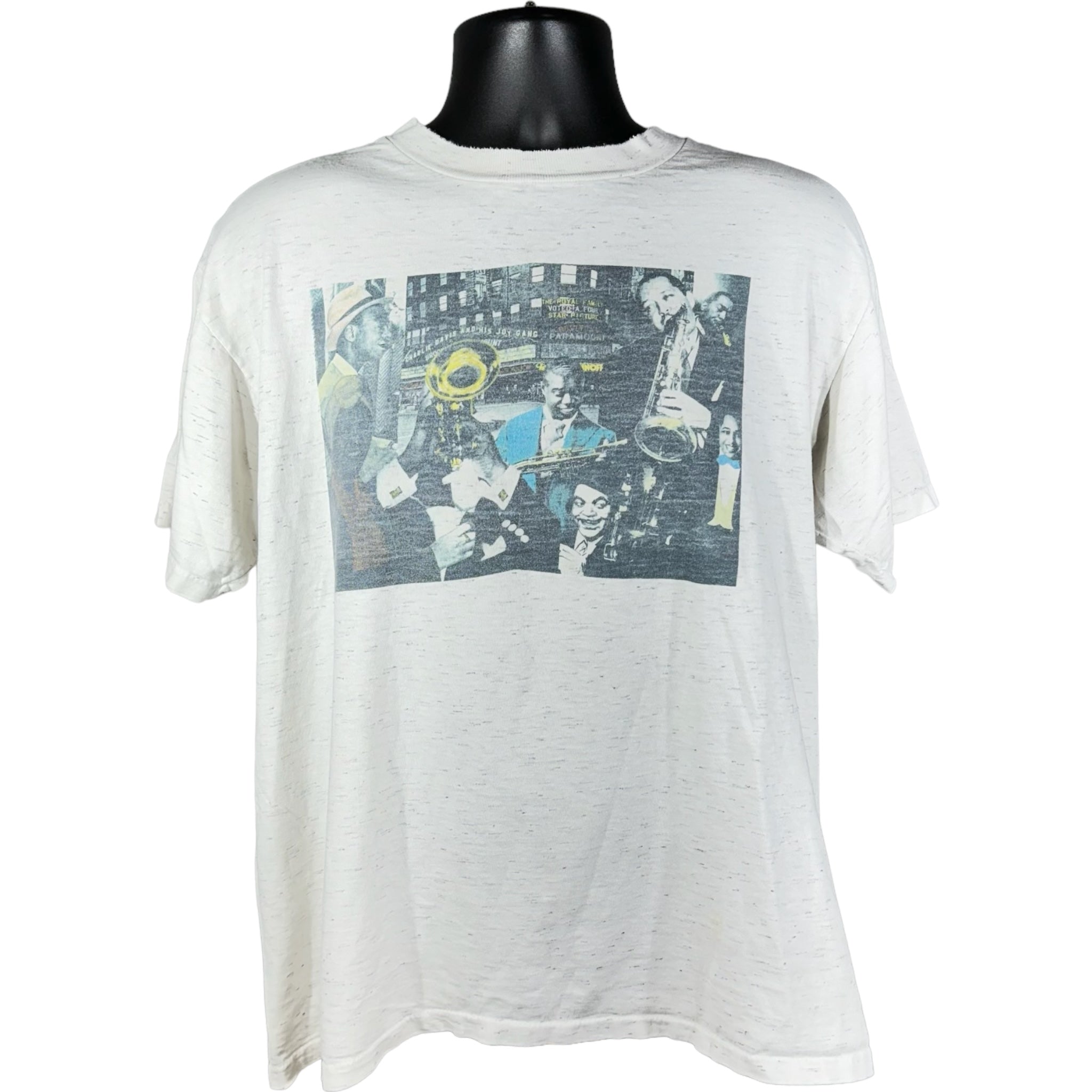 Vintage Louis Armstrong With The Band Graphic Tee