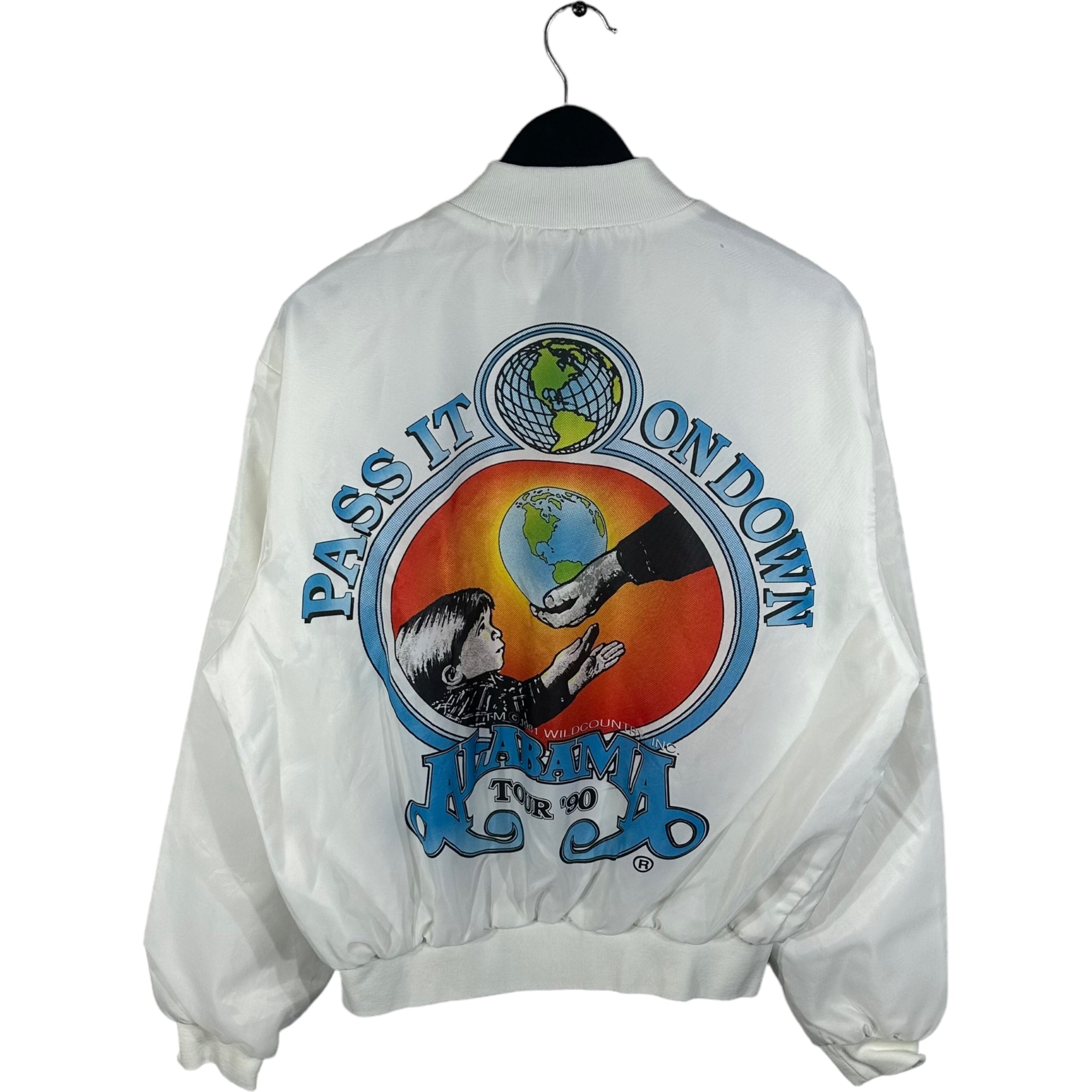 Vintage Alabama "Pass It On Down" Bomber Jacket 90s