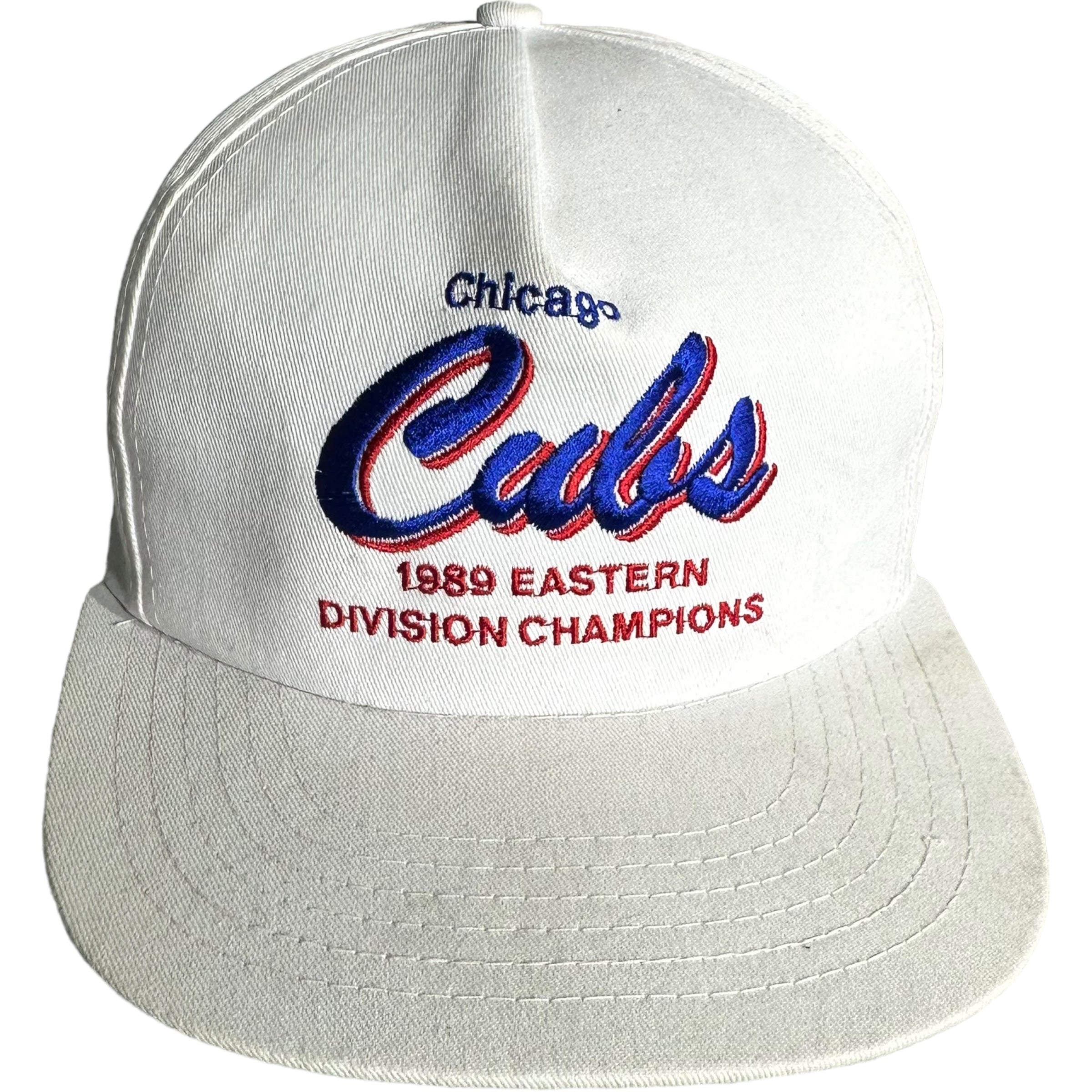 Vintage Chicago Cubs Snapback Hat 1989