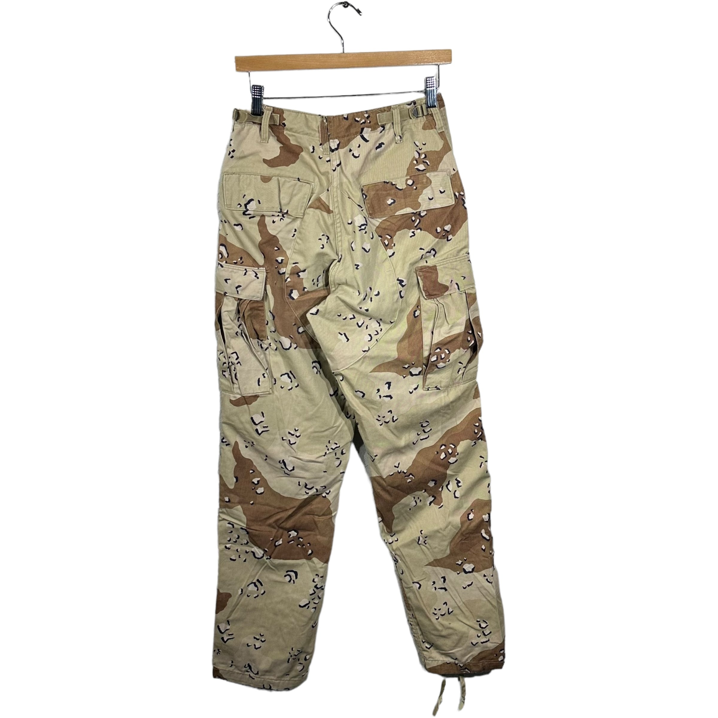 Vintage Military Cargo Double Knee Camo Pants