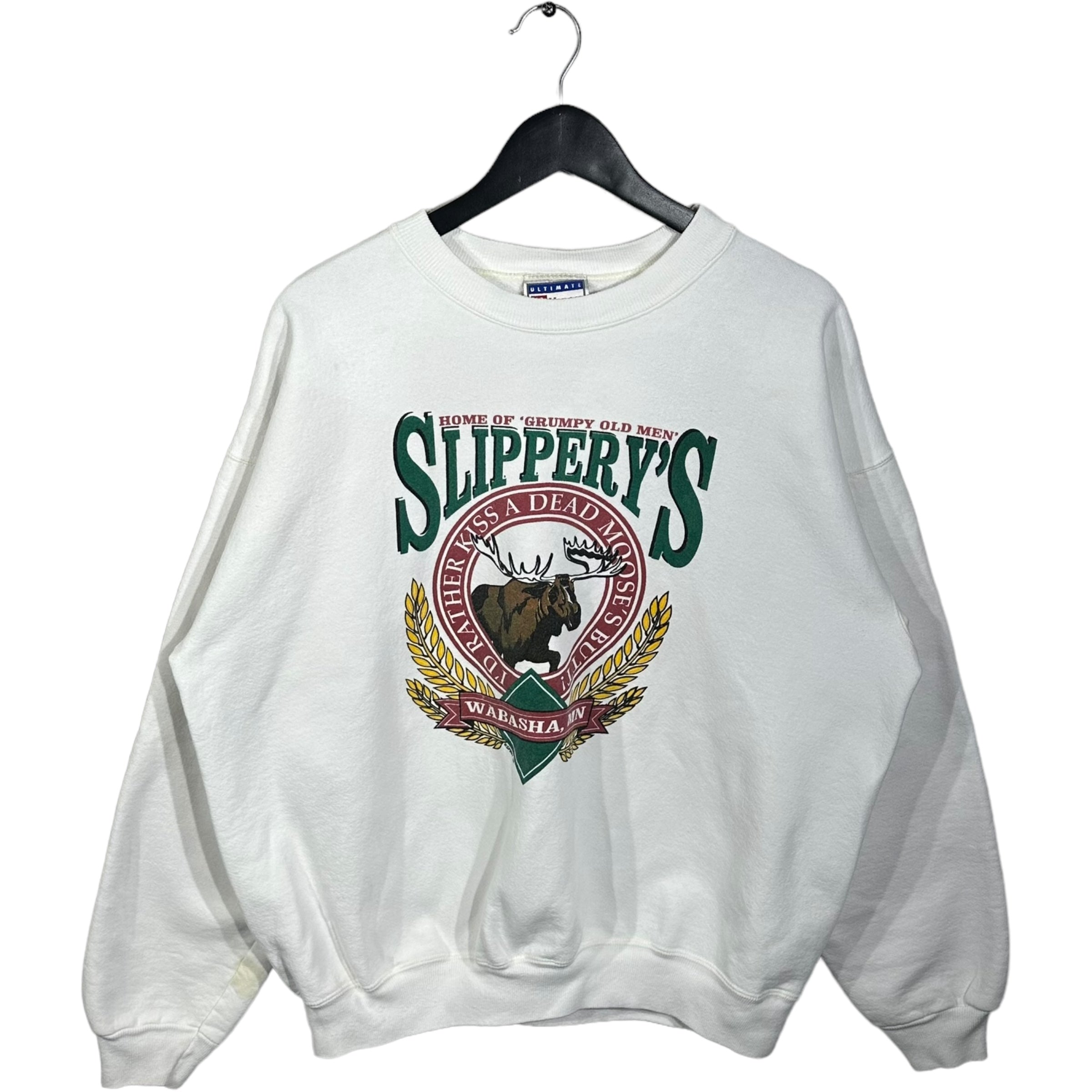 Vintage Slippery's "Home Of Grumpy Old Men" Crewneck 1996