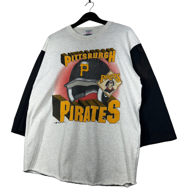 Vintage Pittsburgh Pirates Helmet Long Sleeve