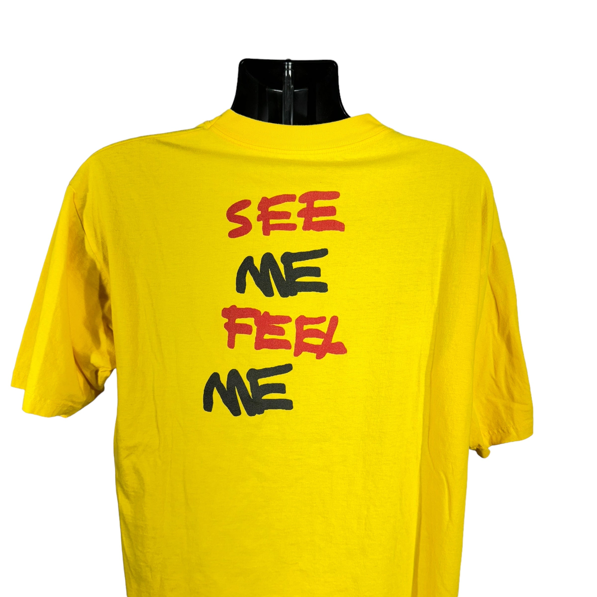 Vintage Tommy "See Me Feel Me" Tee 90s