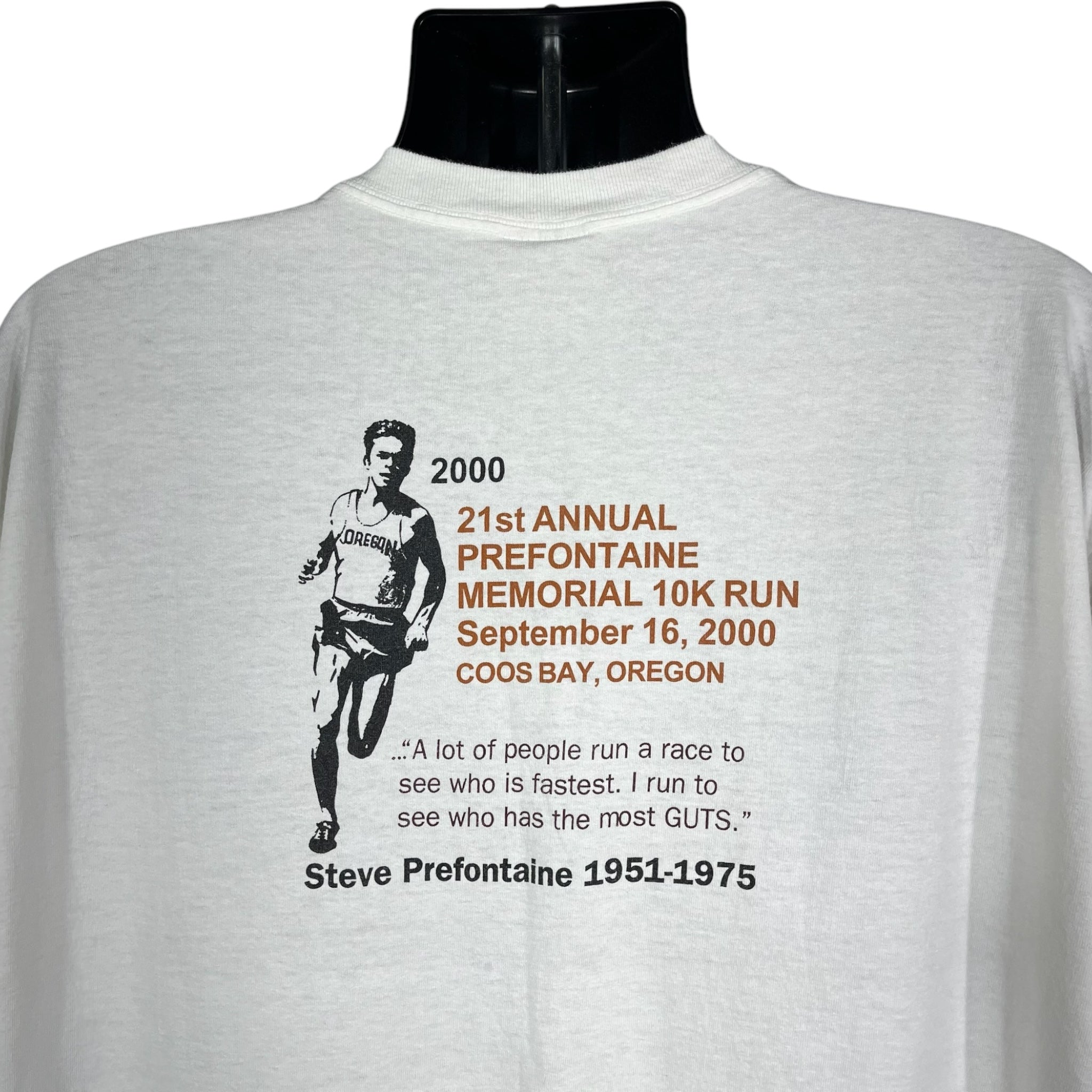 Vintage Nike "PME 21st Annual Memorial 10K Run" Tee