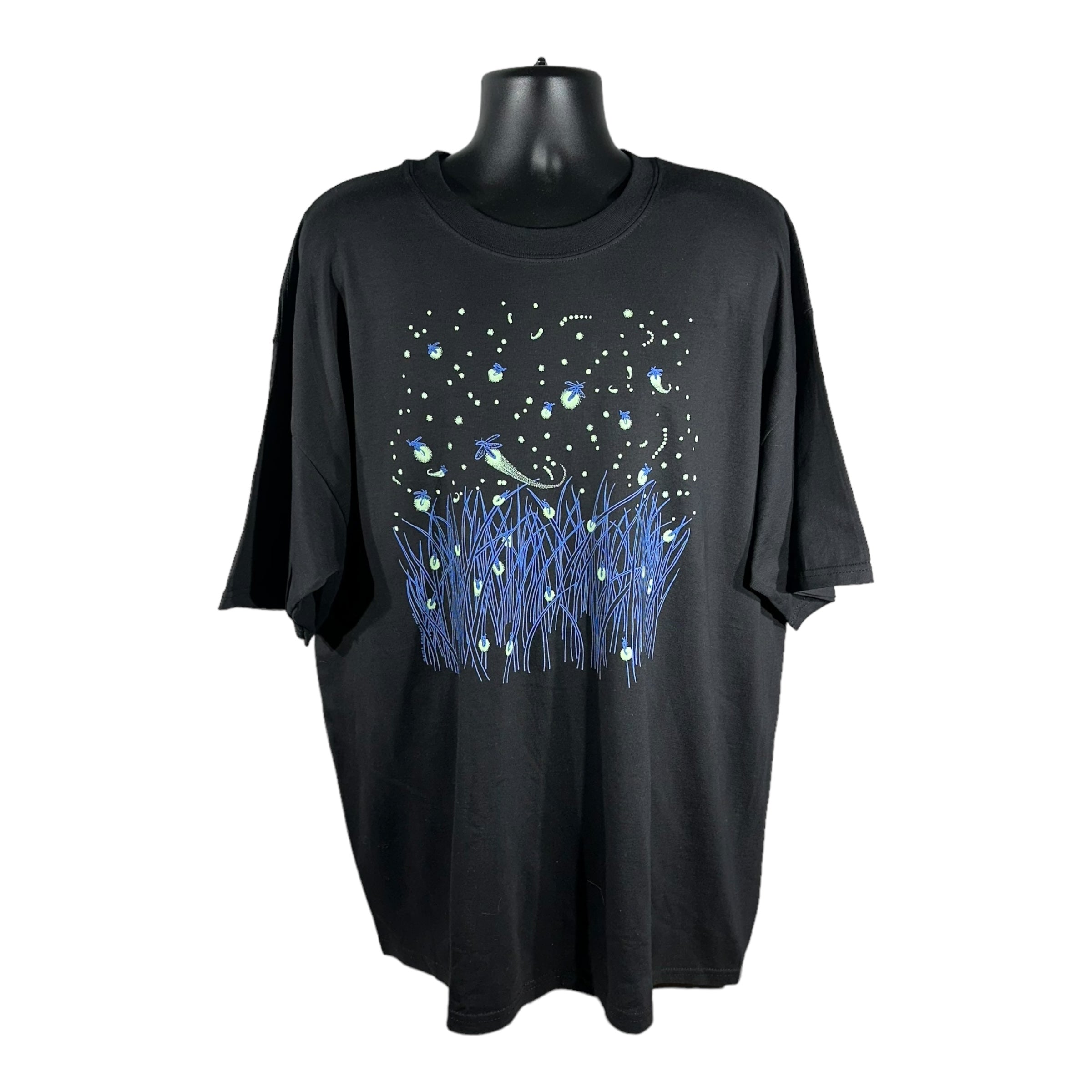 Vintage Bahia Bioluminescent Glow In The Dark Firefly's Tee