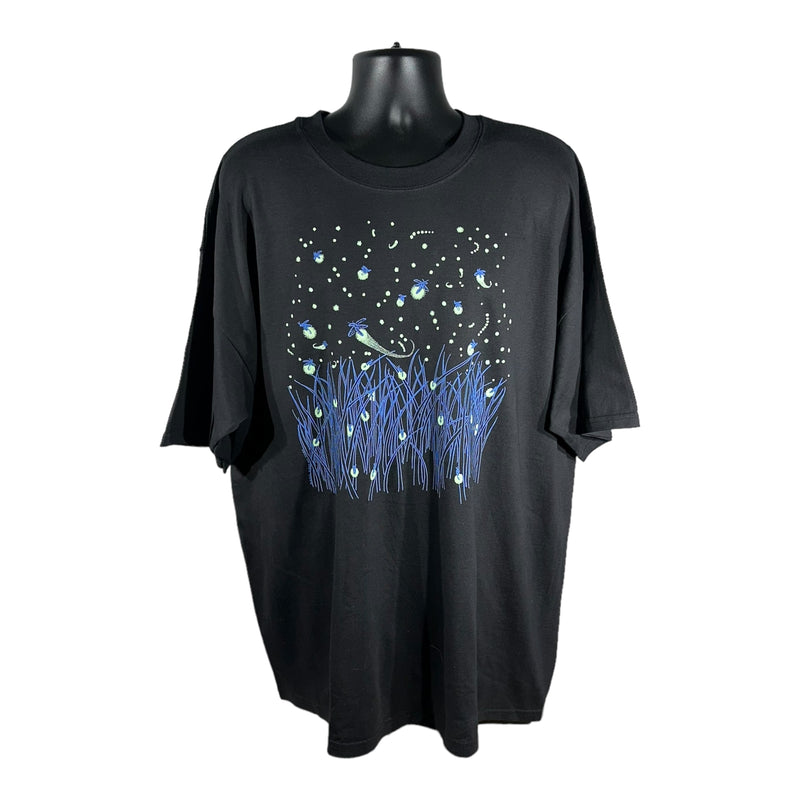 Vintage Bahia Bioluminescent Glow In The Dark Firefly's Tee