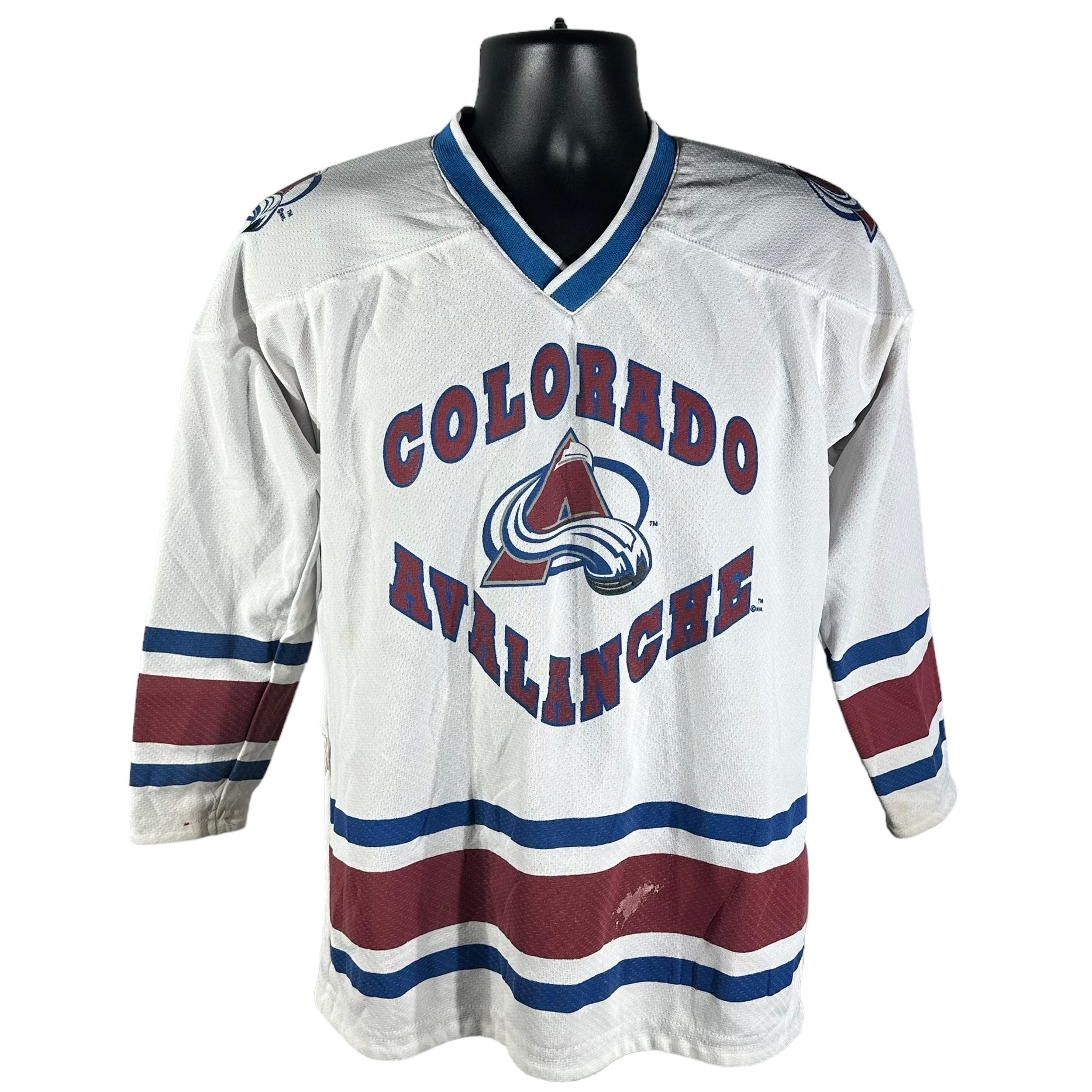 Vintage Colorado Avalanche Reversible Hockey Jersey