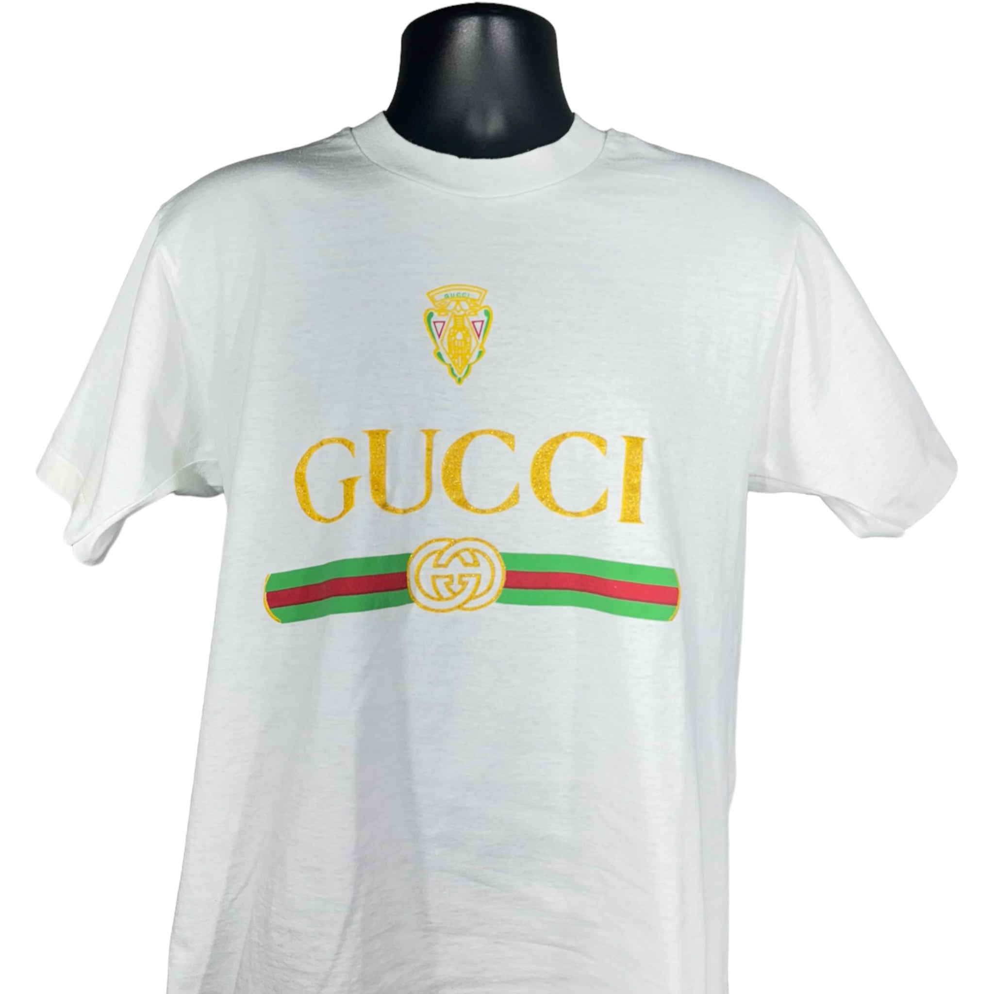 Vintage Bootleg Gucci Spell Out Tee