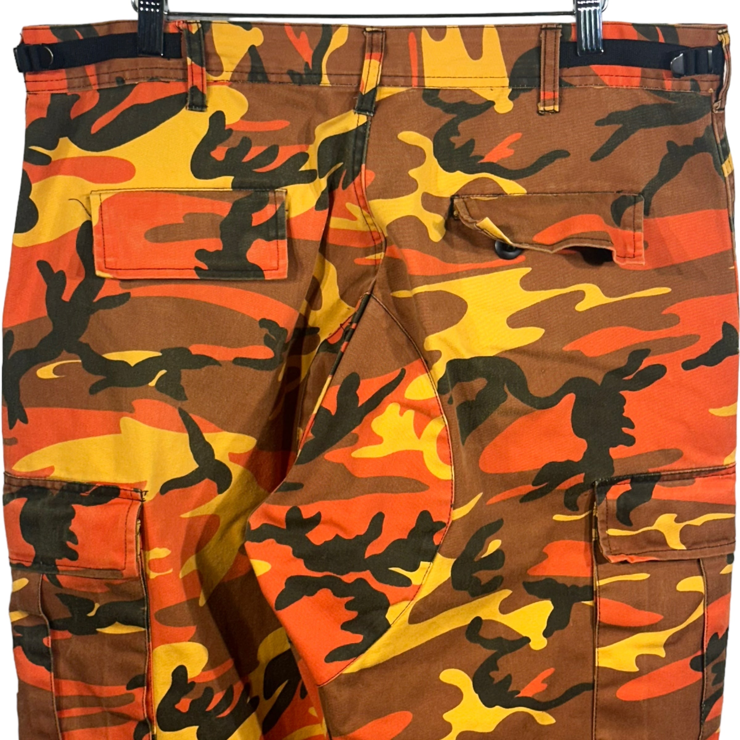 Vintage Military Cargo Camo Pants